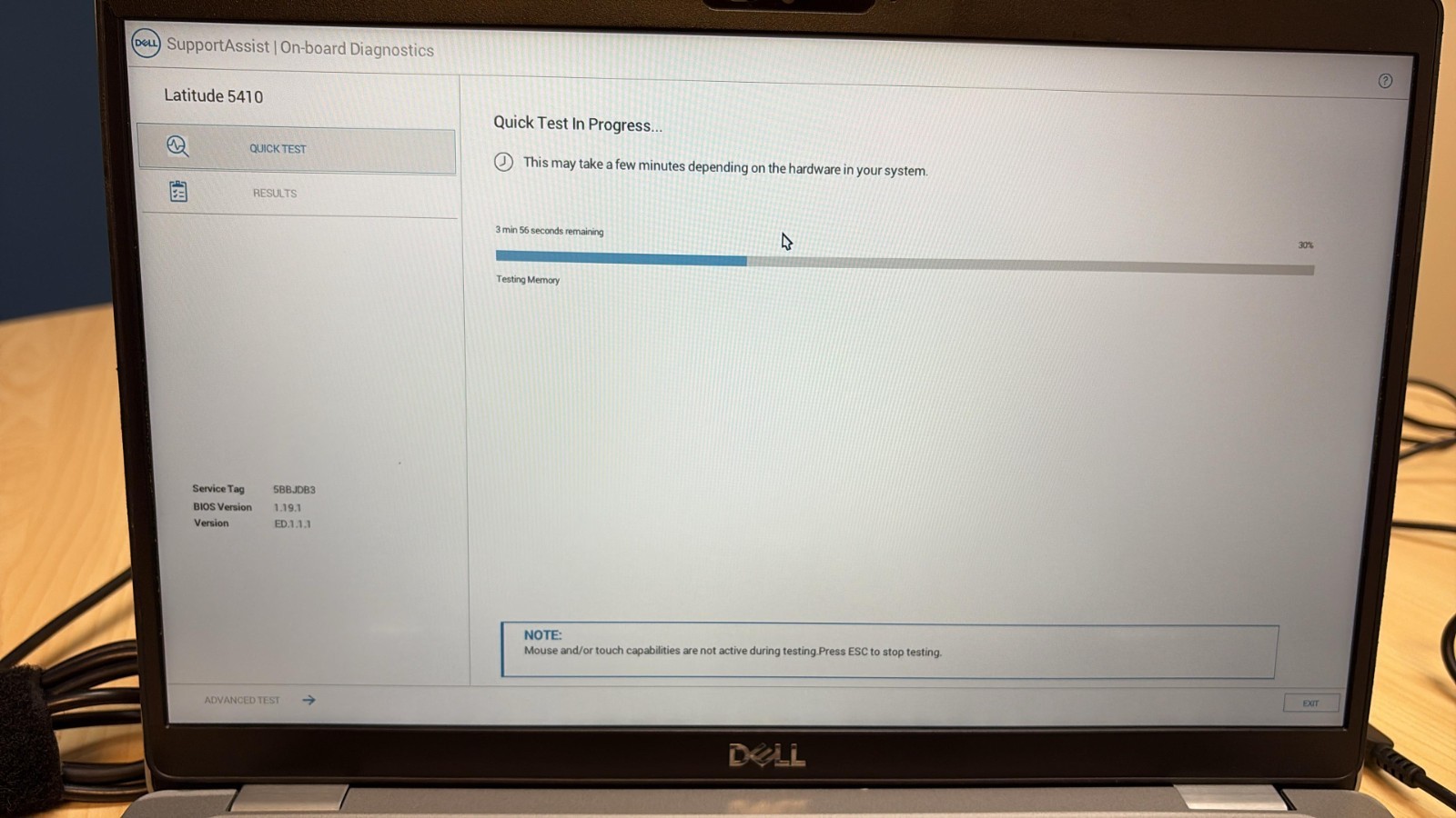 Dell Latitude 5410 i5 10310U @ 1.70Ghz 16GB RAM 256GB NVME .