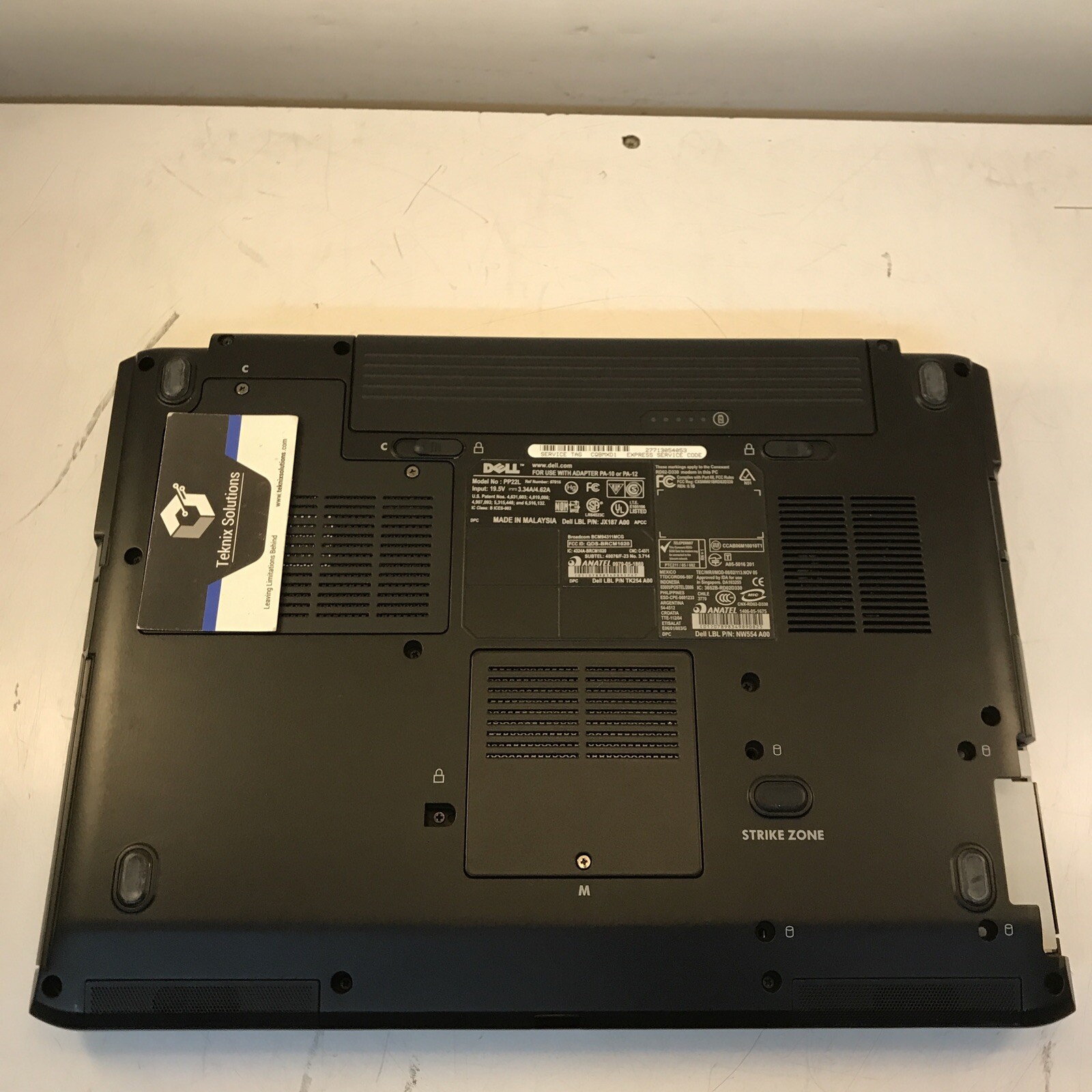 Dell Inspiron 1520 Intel Core 2 Duo @ 1.46 GHz 512 MB No HDD Boot to BIOS