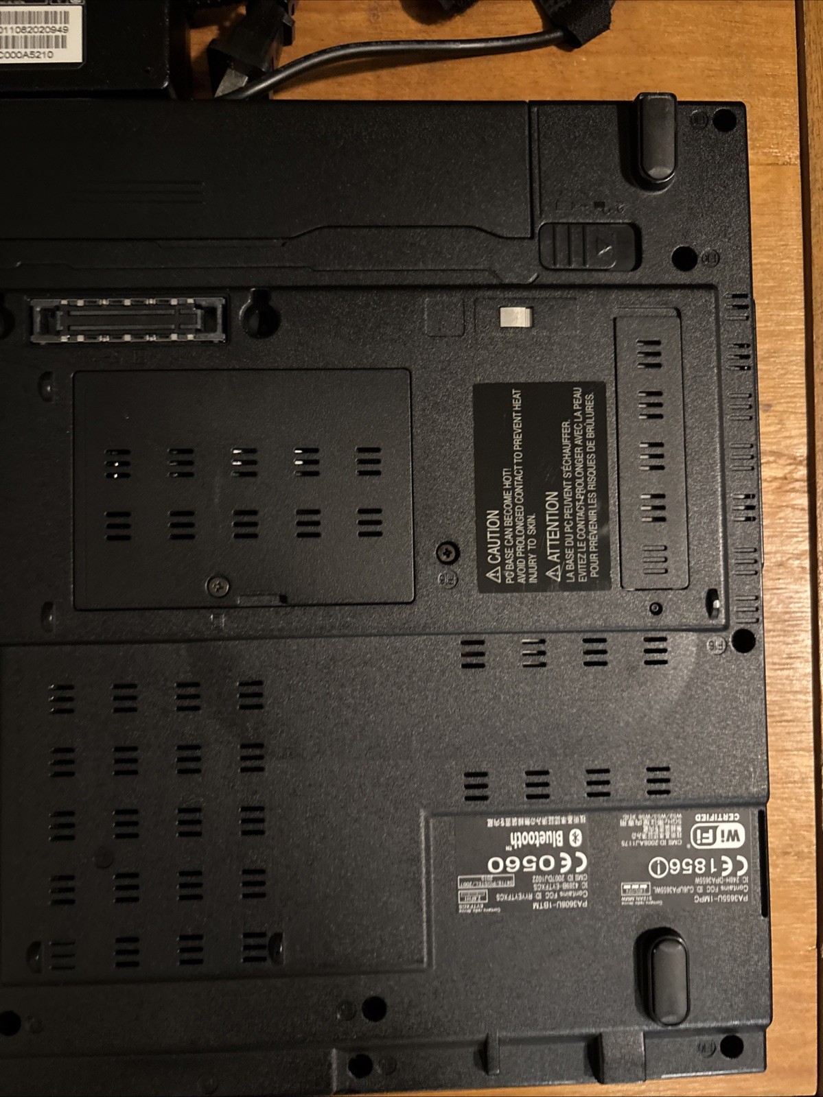 Toshiba Laptop For Parts Or Fixable With Charger