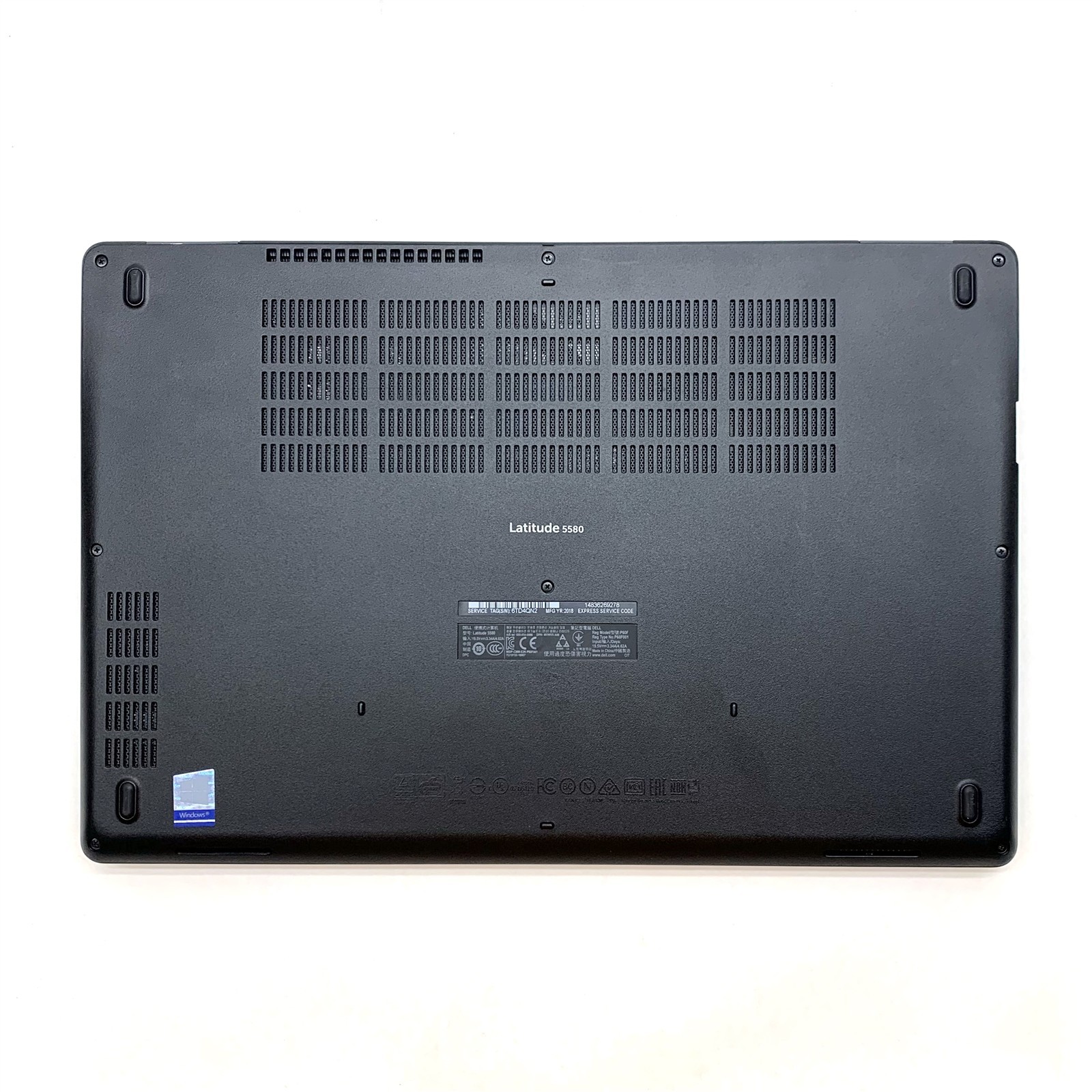 Dell Latitude 5580 15.6″ FHD Intel i5-6300U 2.4GHz 8GB No HDD, WLAN, BIOS Locked