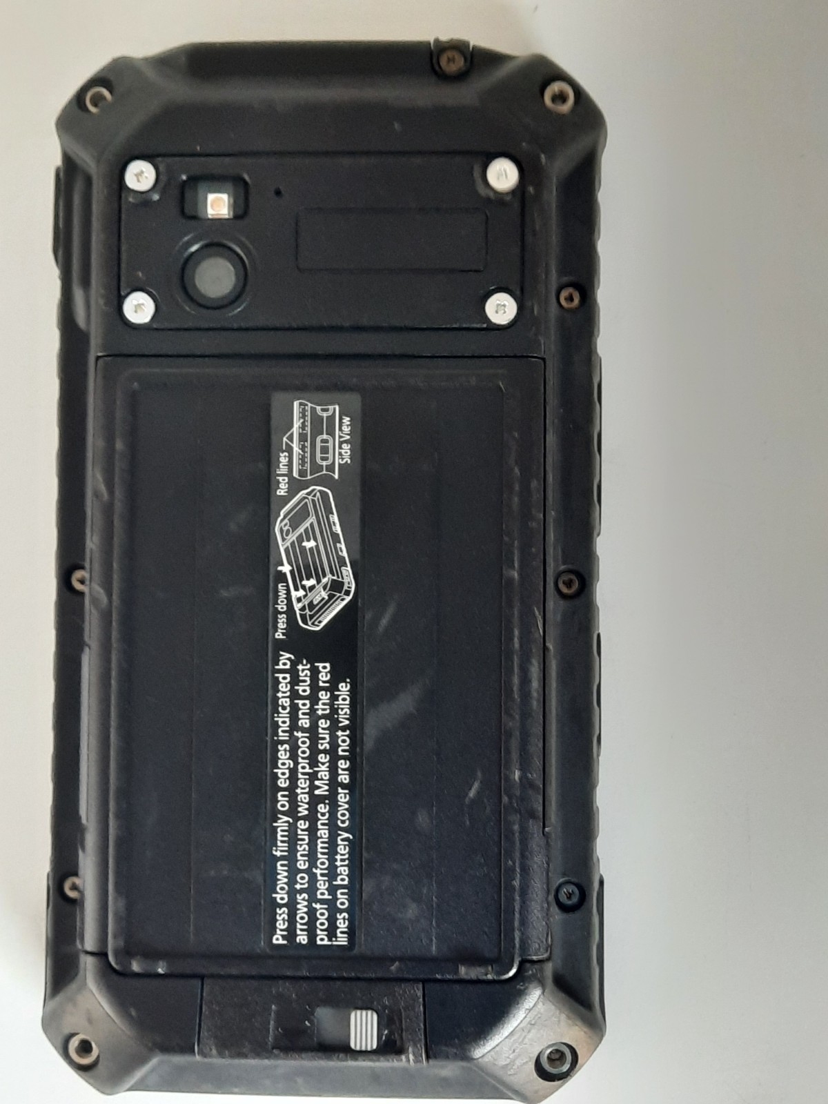 Panasonic ToughPad FZ-X1 Ultra Rugged Handheld Computer-No Battery-UNTESTED