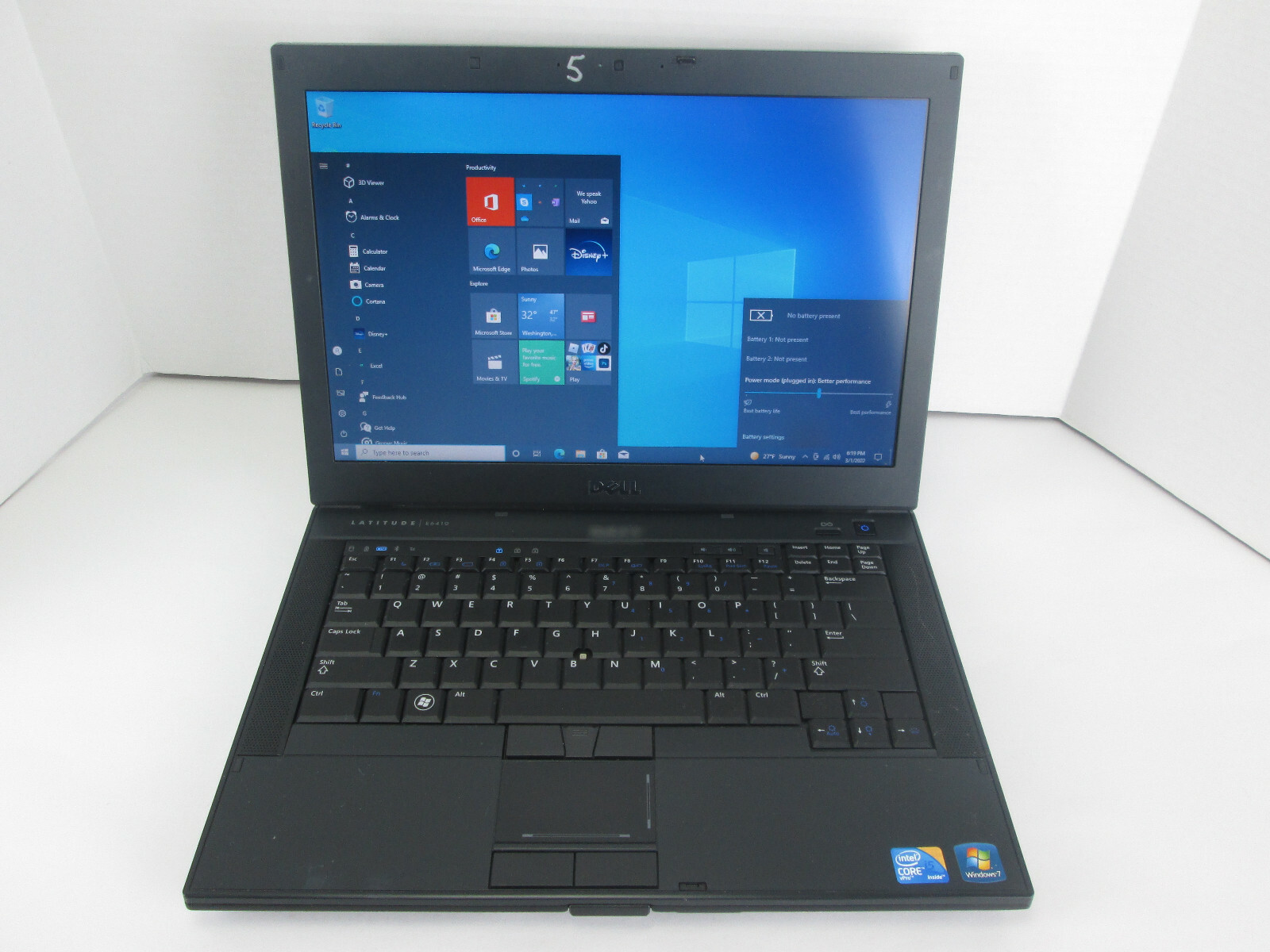 Dell Latitude E6410 Laptop Computer 160 GB HDD 4GB RAM i5 CPU Windows 10 Pro D60