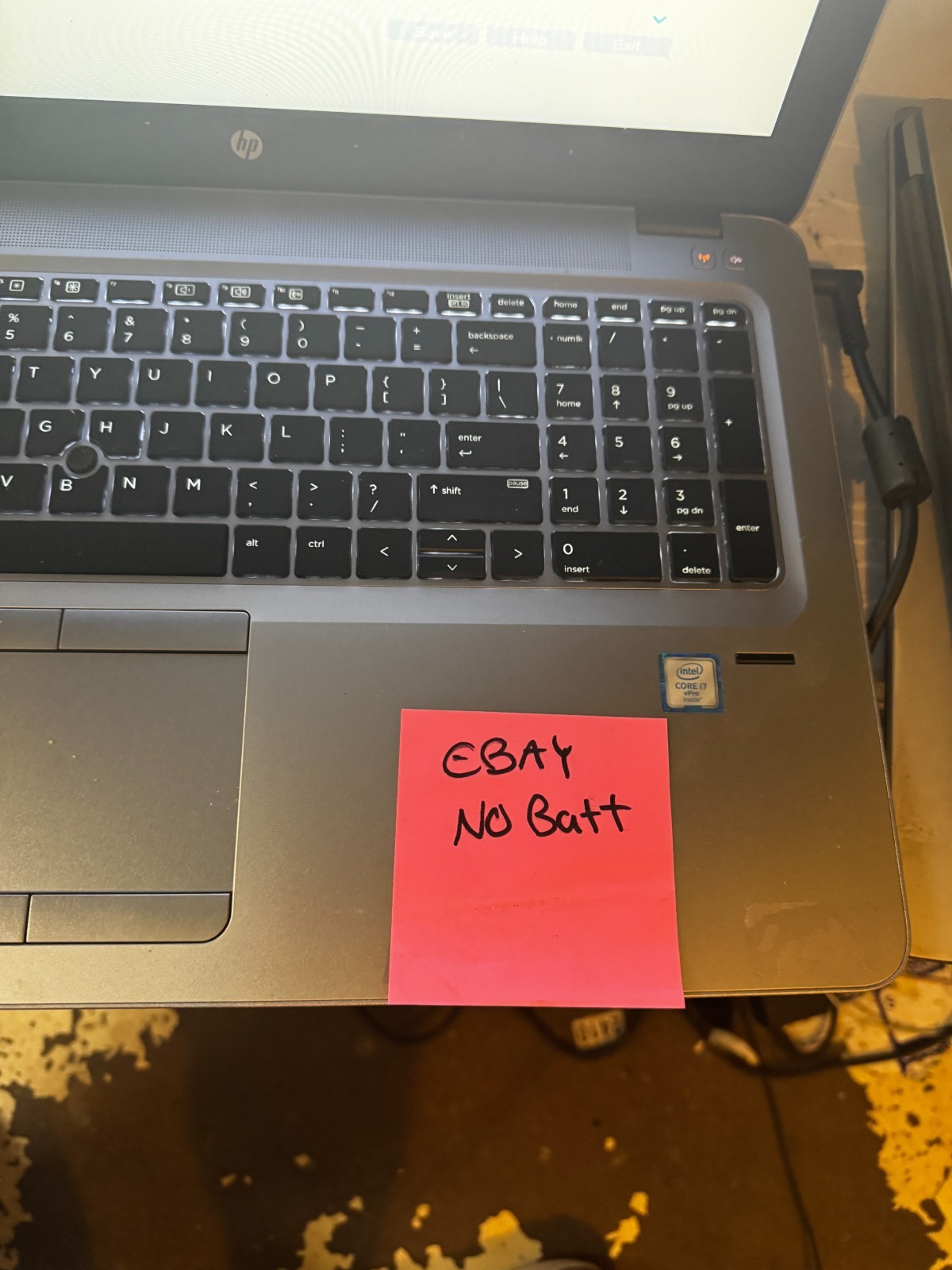 HP EliteBook 850 G3 Core i7-6600U, 8GB RAM, 15.6″ Laptop *READ #5847