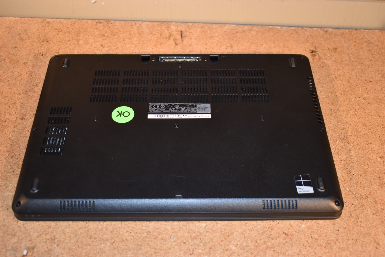 Dell Latitude E5470 Quad Core i5-6440HQ 2.6GHz 256GB SSD Windows 7 Pro 32-bit