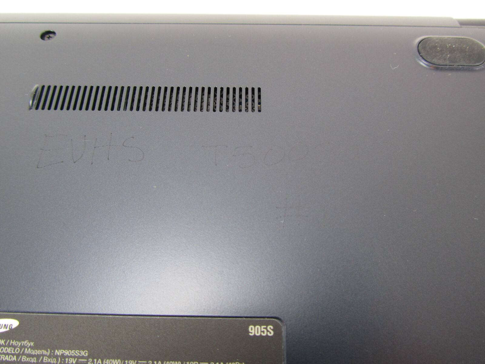 Samsung 13.3″ ATIV Book 9 Lite 905S Laptop Computer NO SSD NO OS AS IS SKU B
