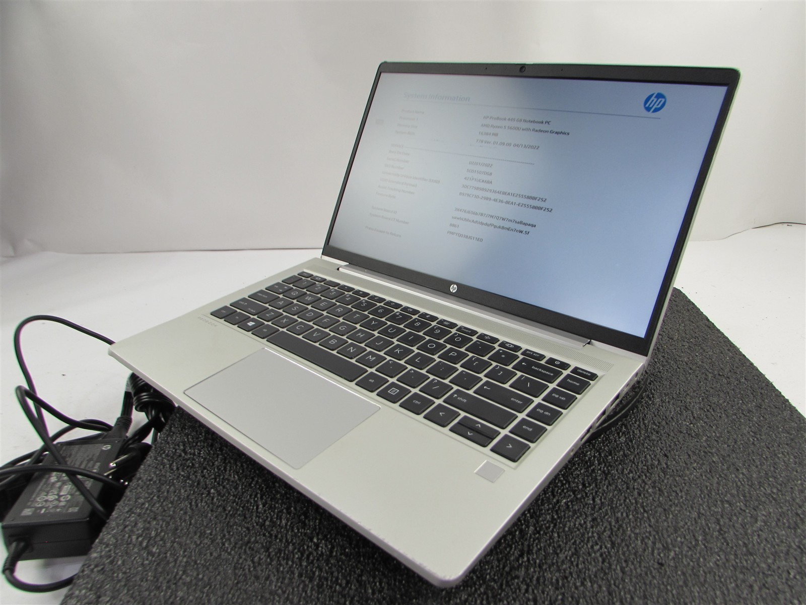 HP PROBOOK 445 (G8) FHD AMD RYZEN 5 5600U 512GB SSD 16GB RAM AMD GPU WIN 11 PRO