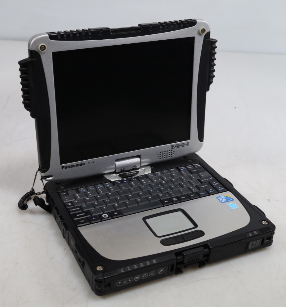 Panasonic ToughBook CF-19 10.4″ Intel DUO U9300 2GB DDR2 No HDD COA OS