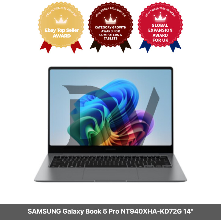 SAMSUNG Galaxy Book 5 Pro NT940XHA-KD72G 14″ (Ultra 7 32GB/1TB) Intel Arc AI