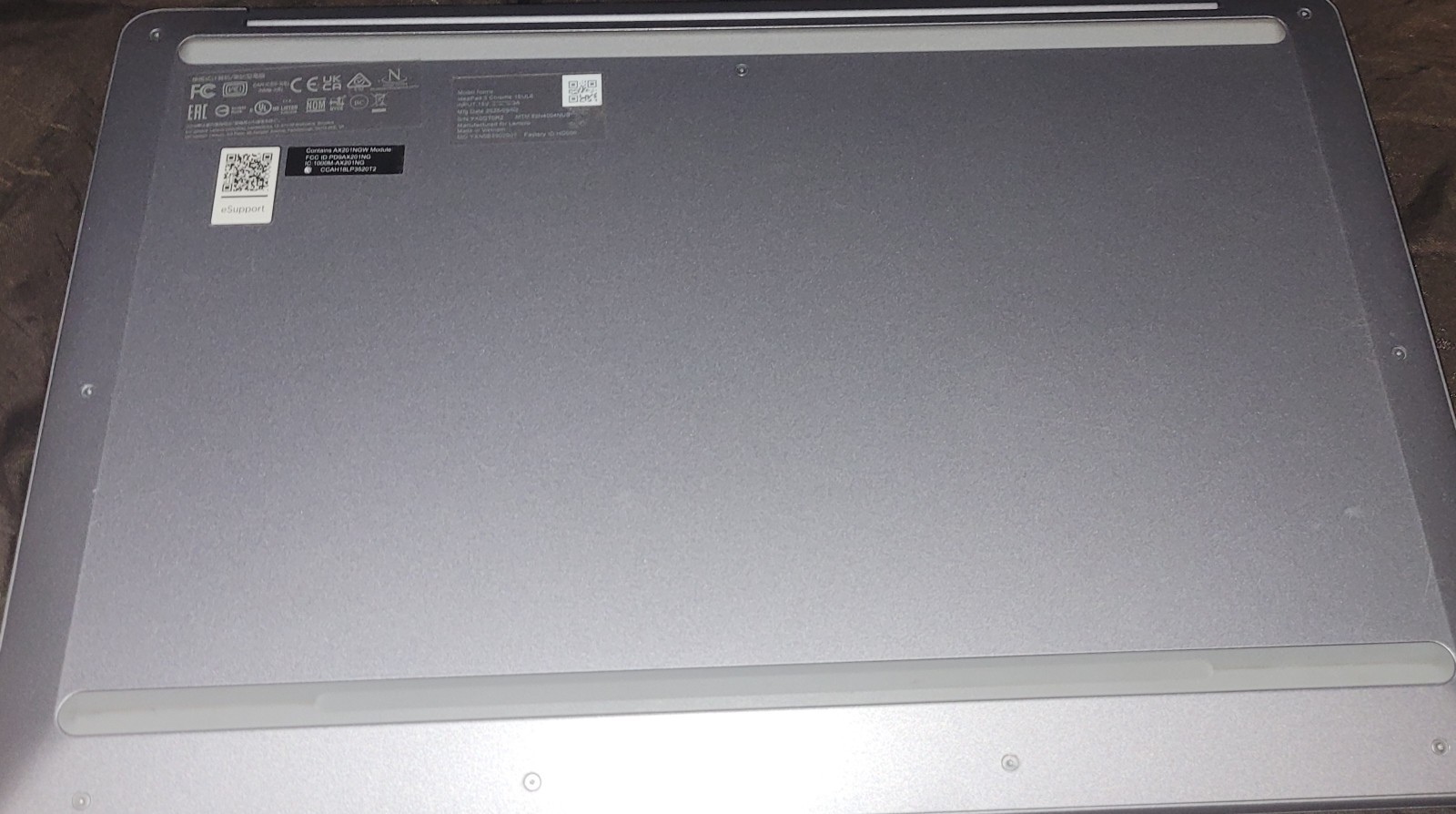 Lenovo IdeaPad 3 Chromebook 15.6” (128GB eMMC Intel Pentium Silver N6000 1.1GHz