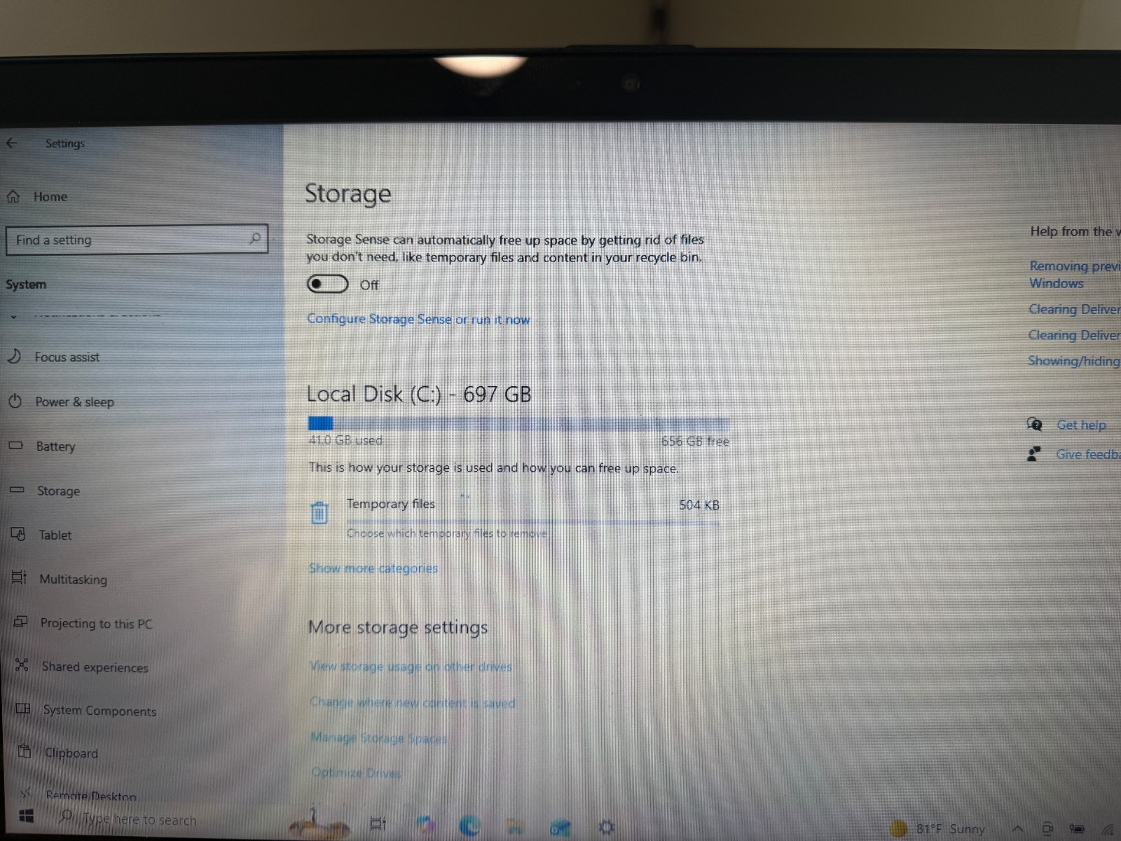 Toshiba Satellite C55t 15.6″ Intel Core i3-4005U @1.70GHz 8GB RAM 750GB HDD