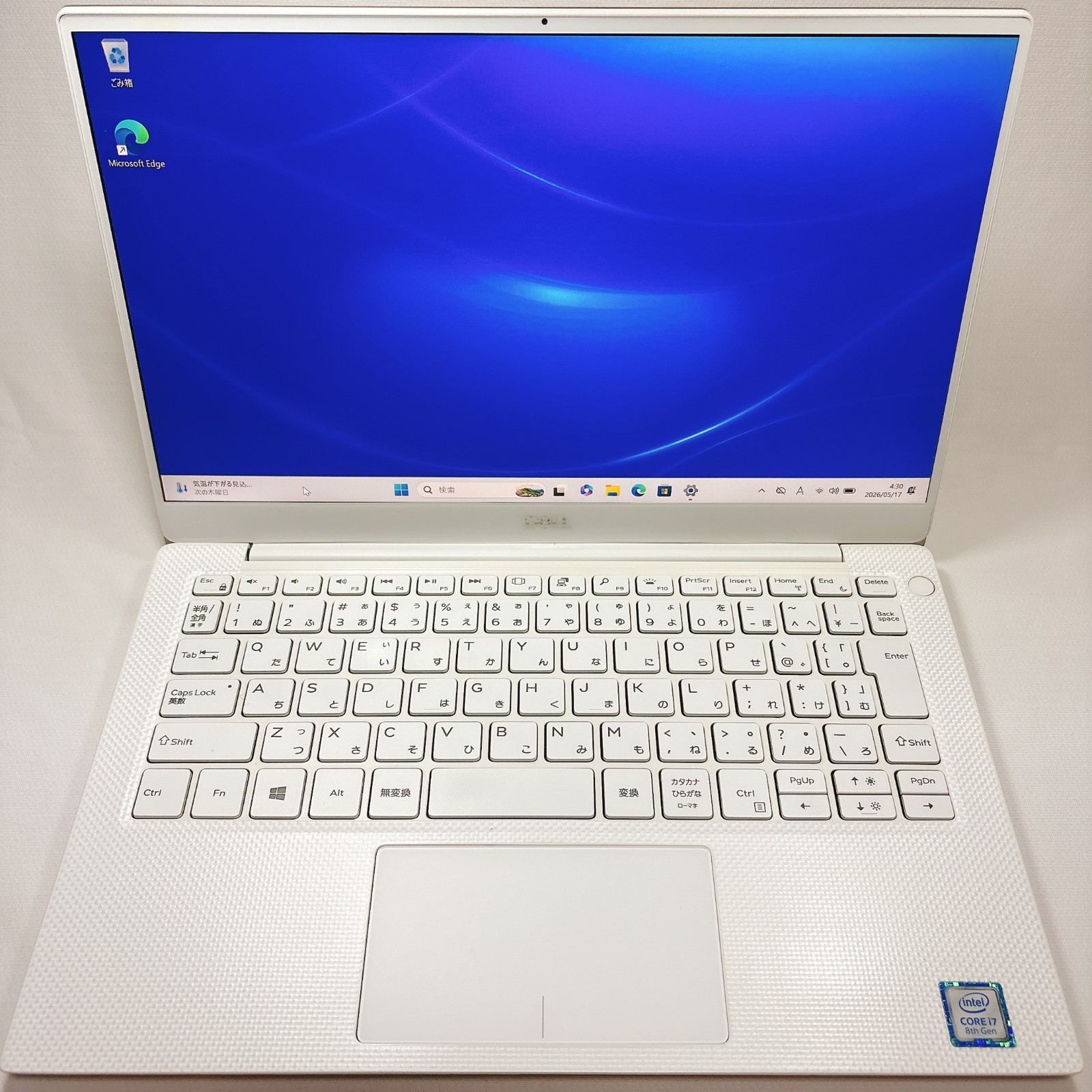 DELL XPS 13 9370 Core i7-8550 8GB RAM 256GB SSD Rose Gold x White #1001