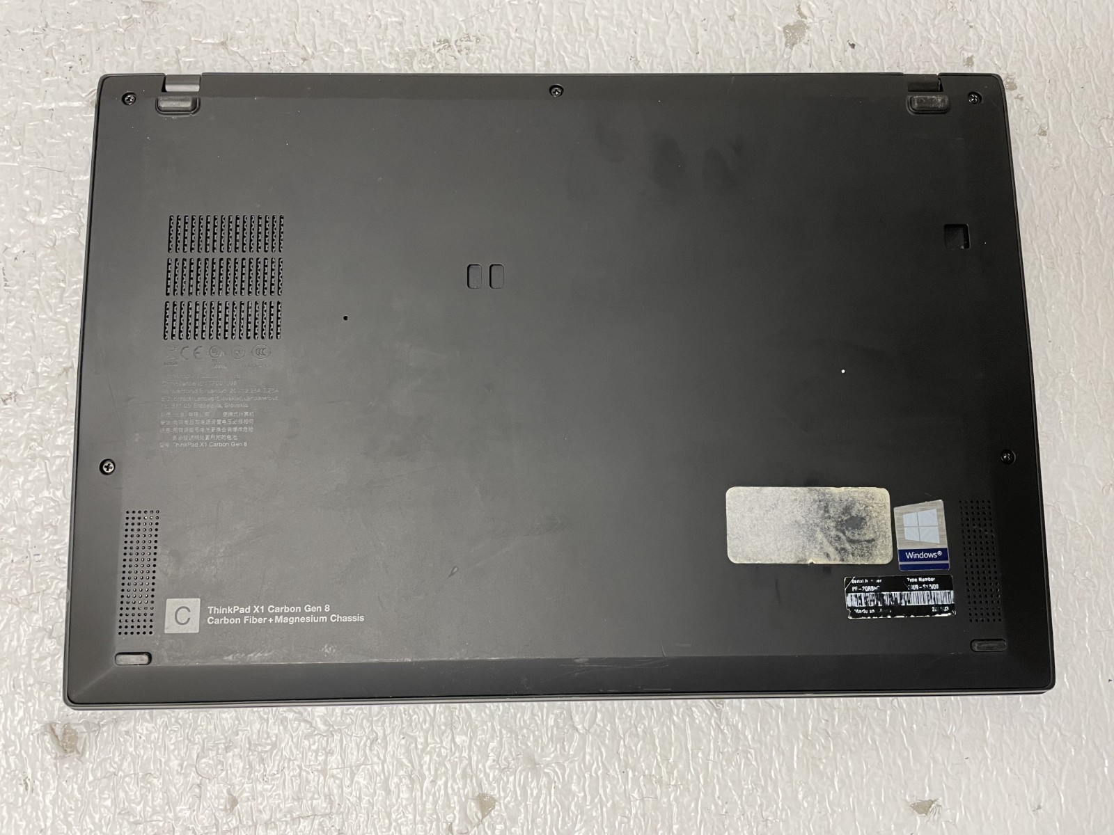 Lenovo Thinkpad X1 Carbon Gen 8 Intel i7-10510U 16GB RAM NO SSD Touchscreen Part