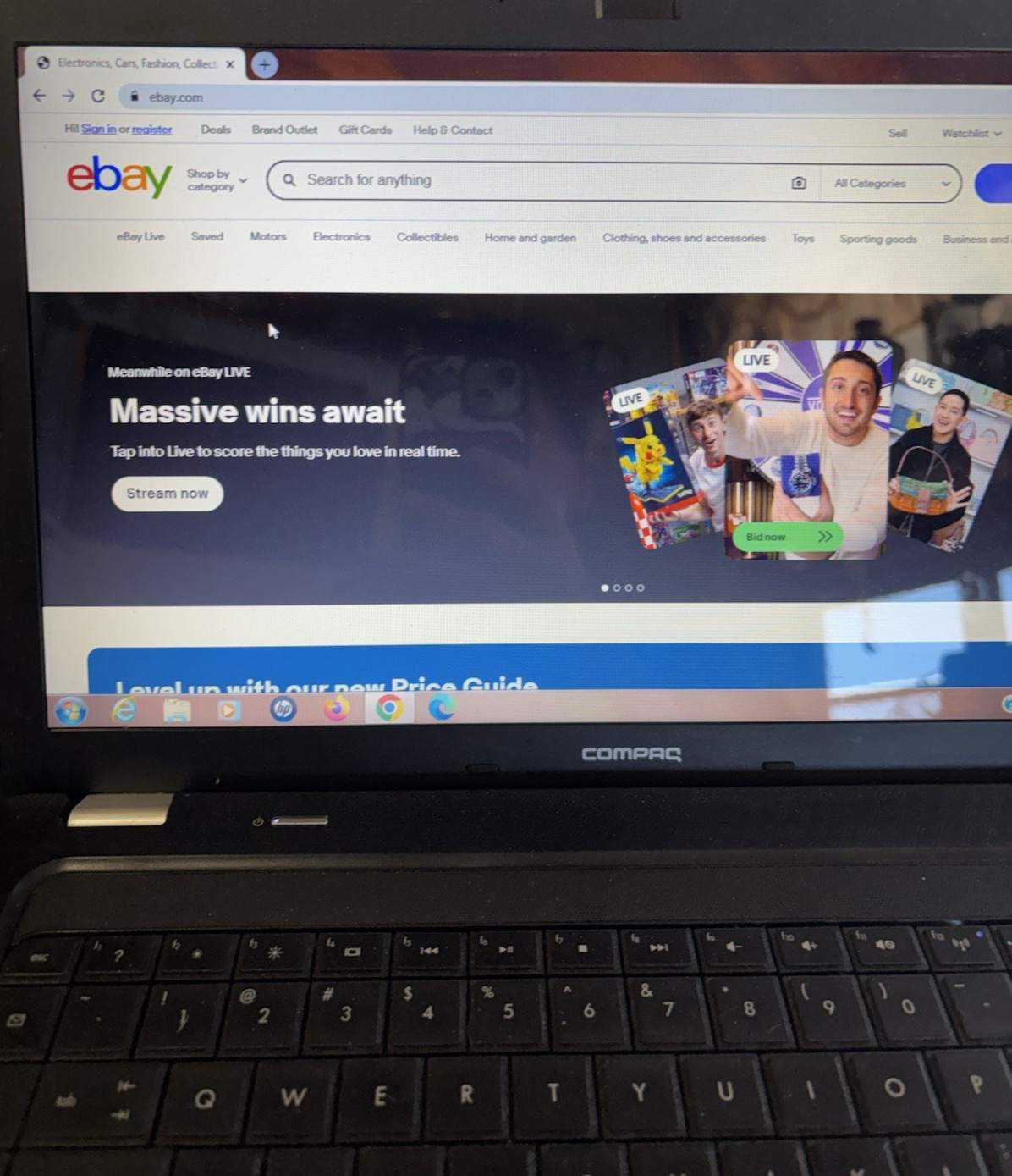 HP Compaq Presario CQ56 Laptop 15.6″ Intel Celeron 900 2.2GHz 2GB RAM Windows 7