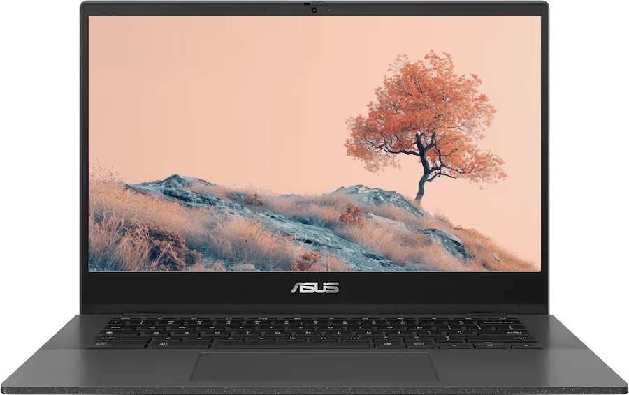 ASUS Chromebook CM1402 14″ FHD Laptop, MediaTek Kompanio 520, 4GB RAM, 64GB eMMC