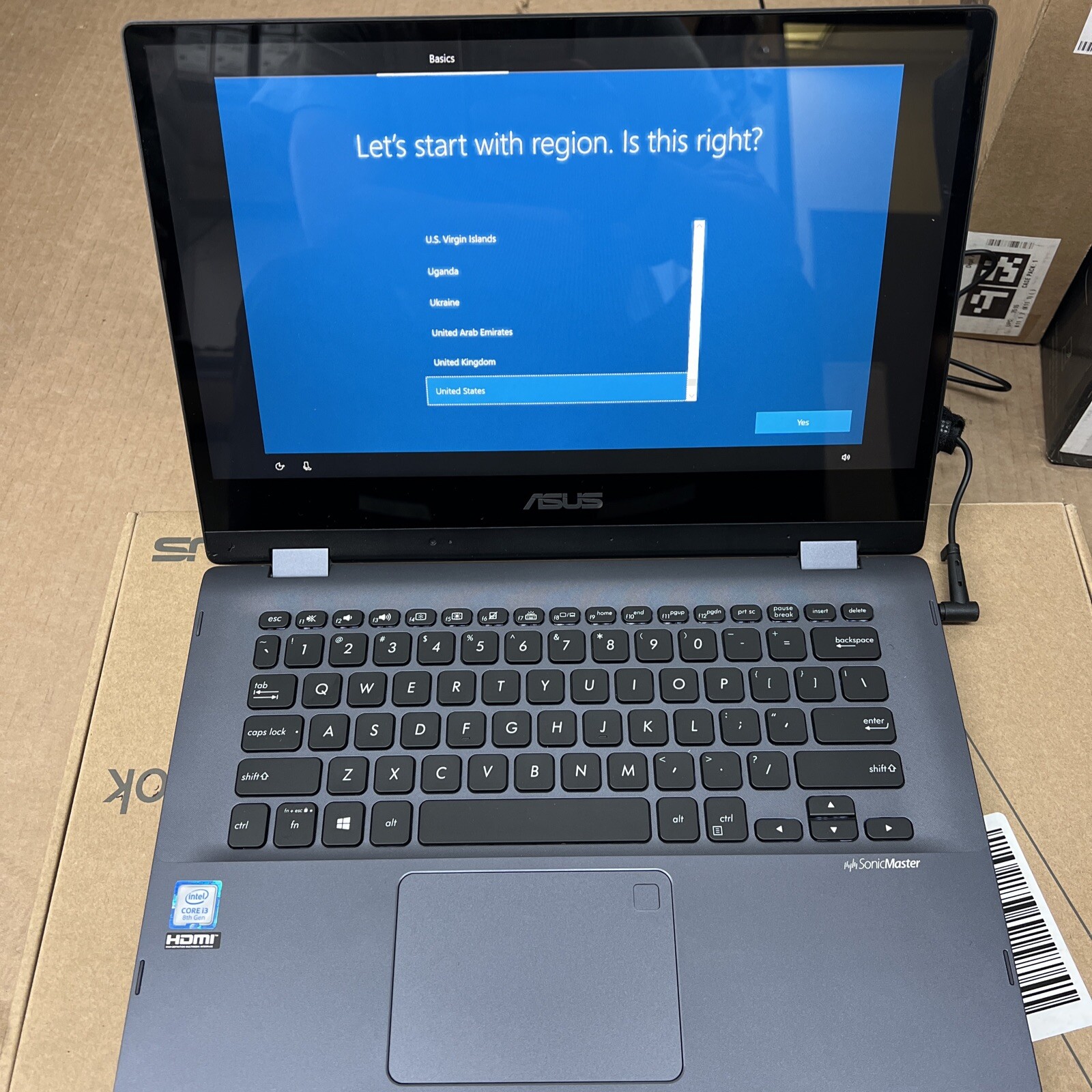 ASUS VivoBook 14 inch (128GB, Intel Core i3 8th Gen., 3.90GHz, 4GB)…