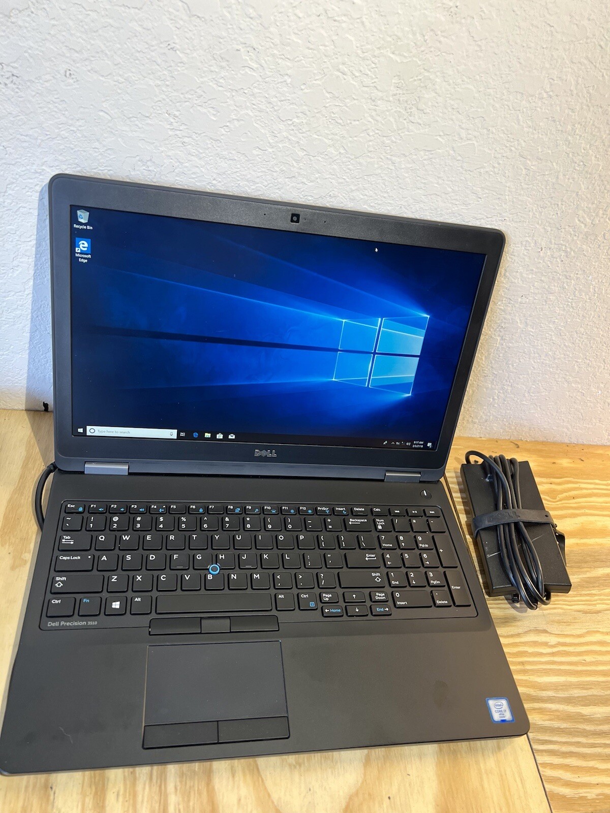 Dell Precision 3510 Laptop -2.7GHz i7-6820HQ 16GB 256GB SSD Webcam 1920 x 1080