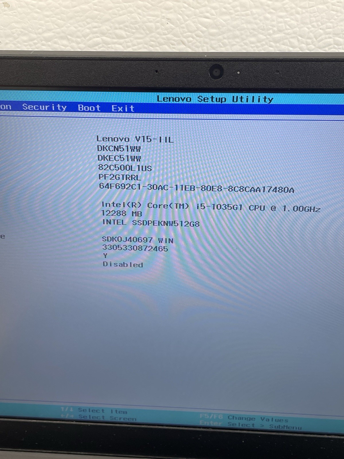 Lot of 2 – Lenovo V15-IIL Intel Core i5-1035G1 – 8GB RAM 256GB SSD Win11