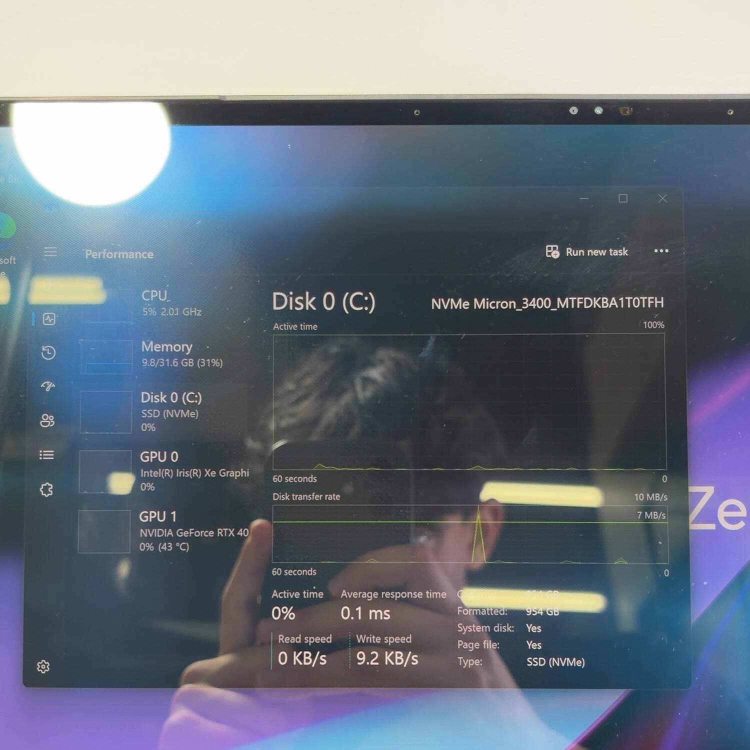 Asus Zenbook Pro 14 Duo UX8402VV 14.5 i9-13900H 2.6GHz 32GB RAM 1TB SSD