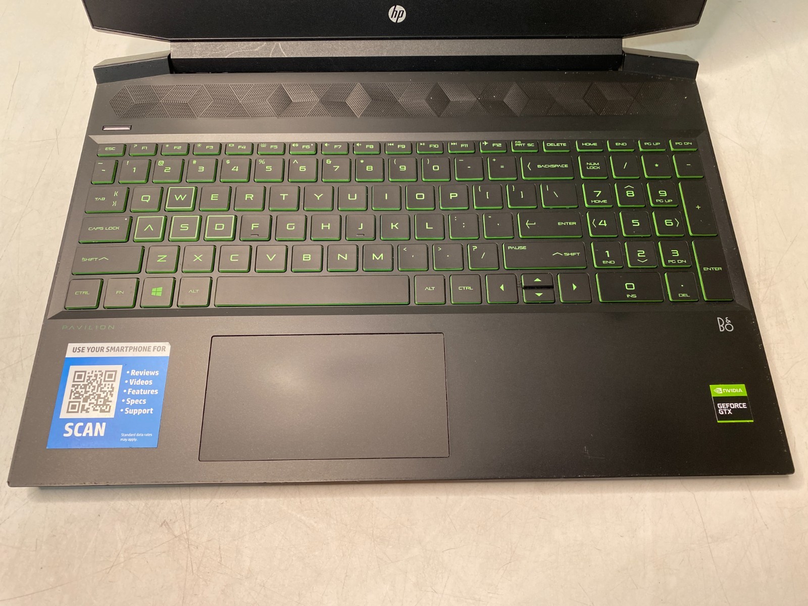 HP 15-ec0xxx Ryzen 5 3550H GTX 1050 No RAM/SSD/Battery KB Issues PARTS