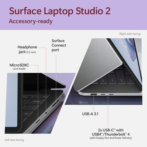 Microsoft Surface Laptop Studio 2 i7-13800H 16GB 512GB RTX NIB 14.4″ Win11P