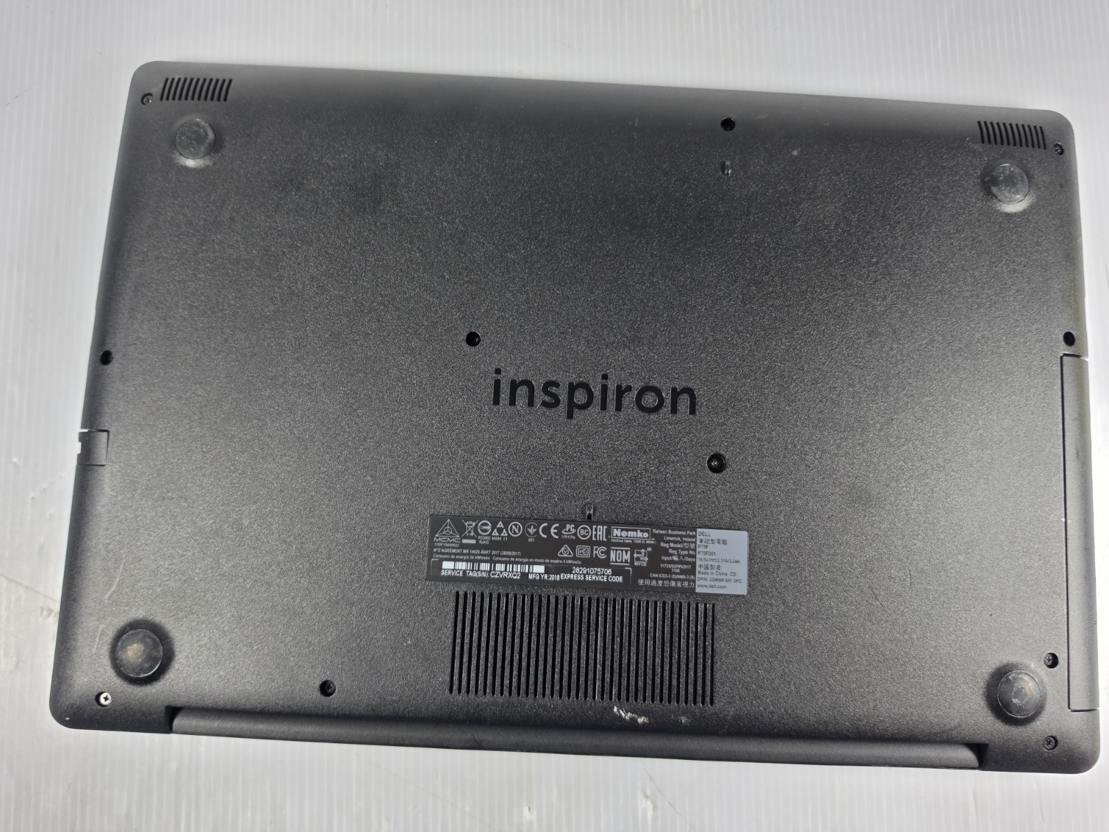 DELL Inspiron 5570 15.6″ TOUCHSCREEN FHD Core i3 8th Gen 12GB RAM 1TB HD Laptop