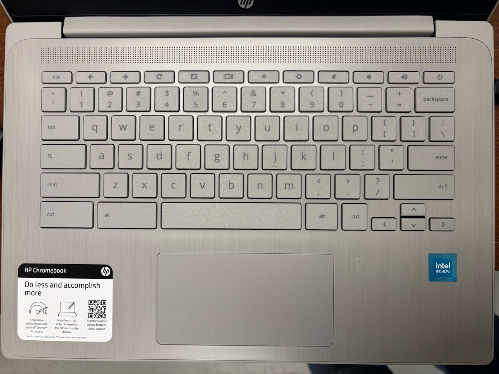 HP Chromebook 14A-NE1013DX 14-inch, 4GB RAM, 64GB eMMC Storage