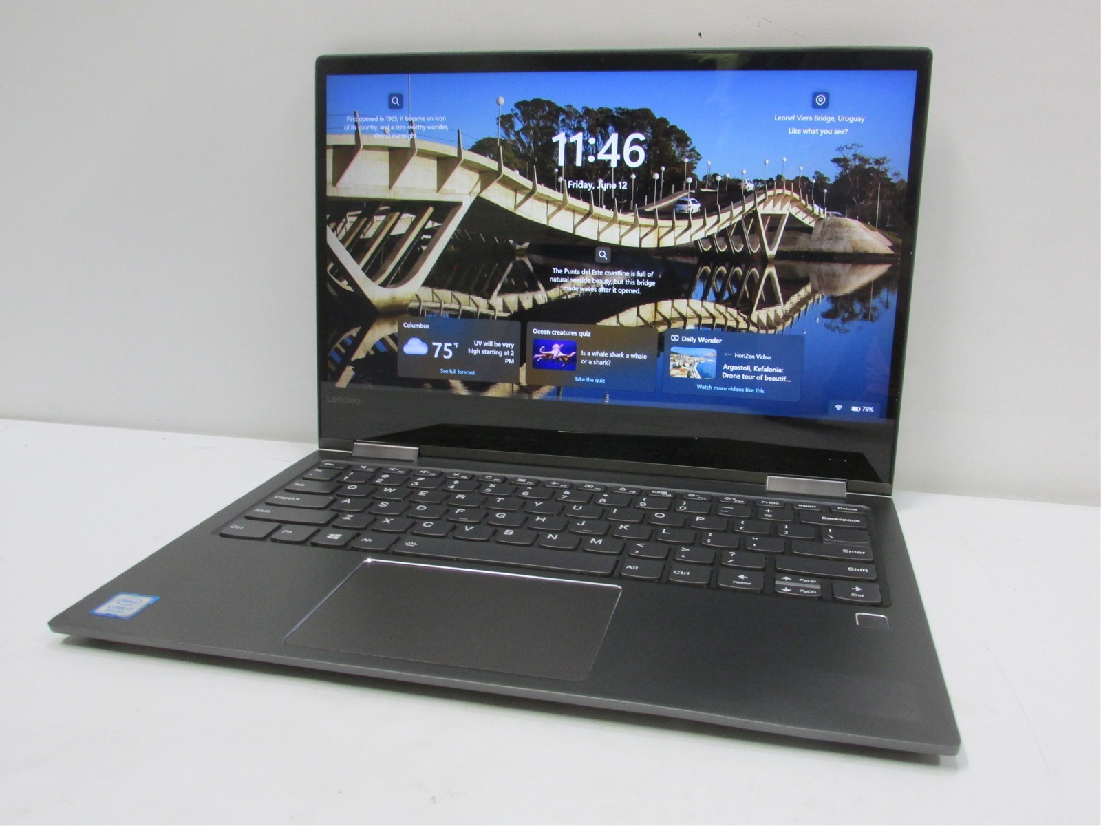 Lenovo Yoga 730-13IKB i7-8550U 1.8GHz 8GB RAM 256GB NVME 13″ W11H 2-in-1 DENTS