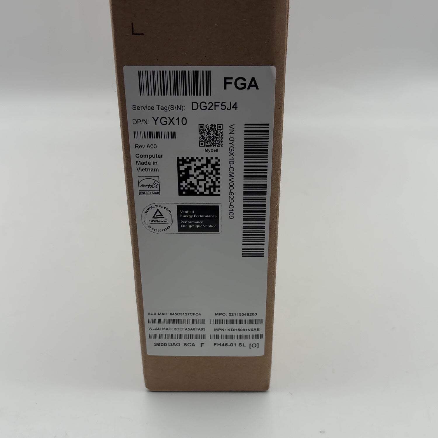 New Dell 15 DC15250 15.6″ Core 3 100U 1.2GHz 8GB RAM 512GB SSD