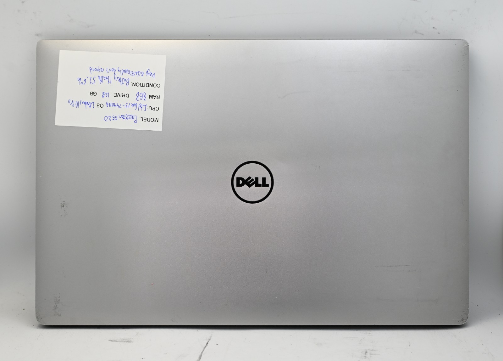 Dell Precision 5520 i5-7440HQ 2.8GHz 8GB RAM 128GB SSD Windows 10 Pro