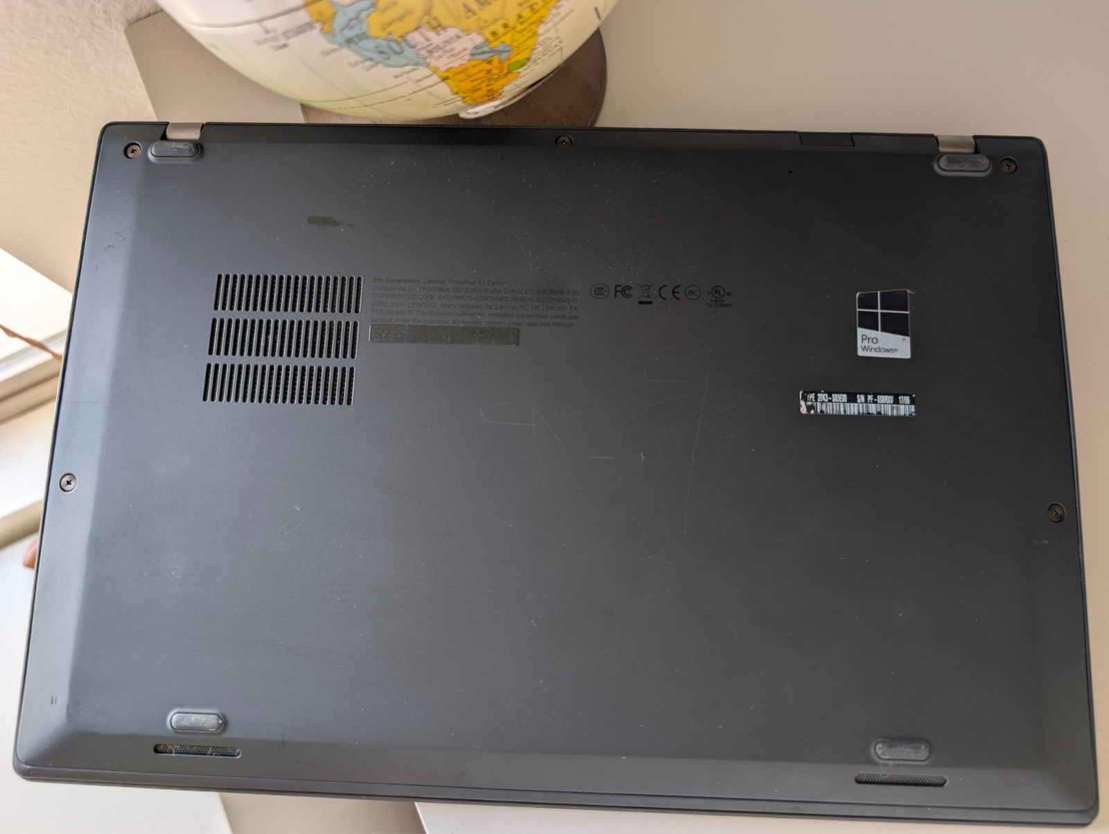 Lenovo ThinkPad X1 Carbon Gen 5 i7 500GB EVO SSD Clean Fast + OEM Lenovo USB-C