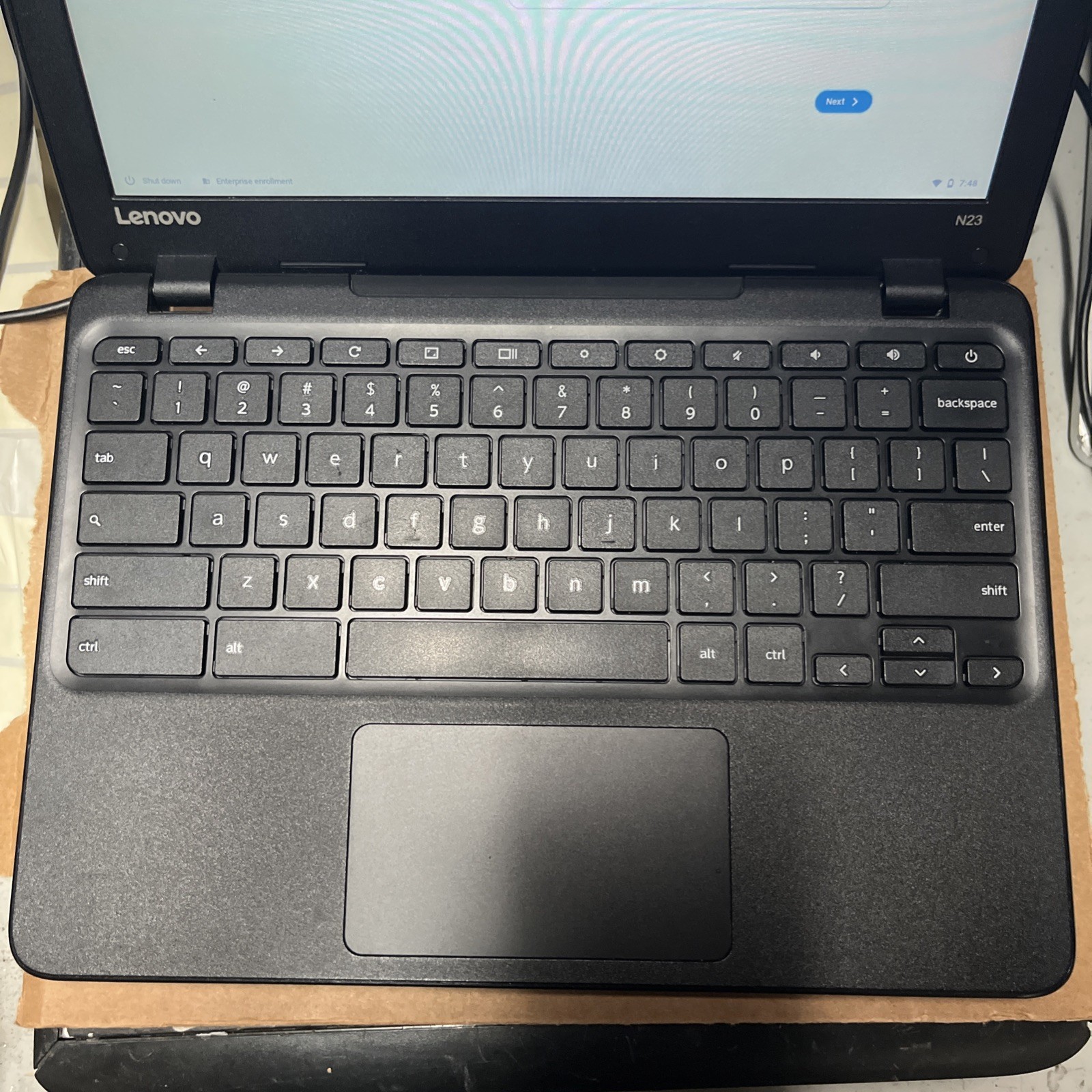 Lot of 10 Lenovo N23 Chromebook 11.6″ Intel Celeron 4 GB – 16 GB HDMI Webcam