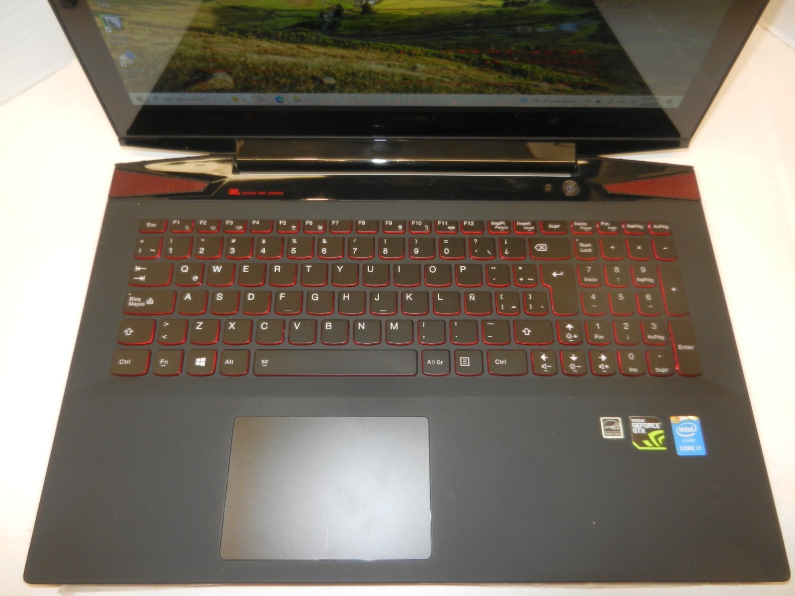 LENOVO Y50-70 TOUCH 15.6″ CORE i7-4710HQ@2.6 GHz 4TH GEN 16GB RAM 1TB HDD WIN 10
