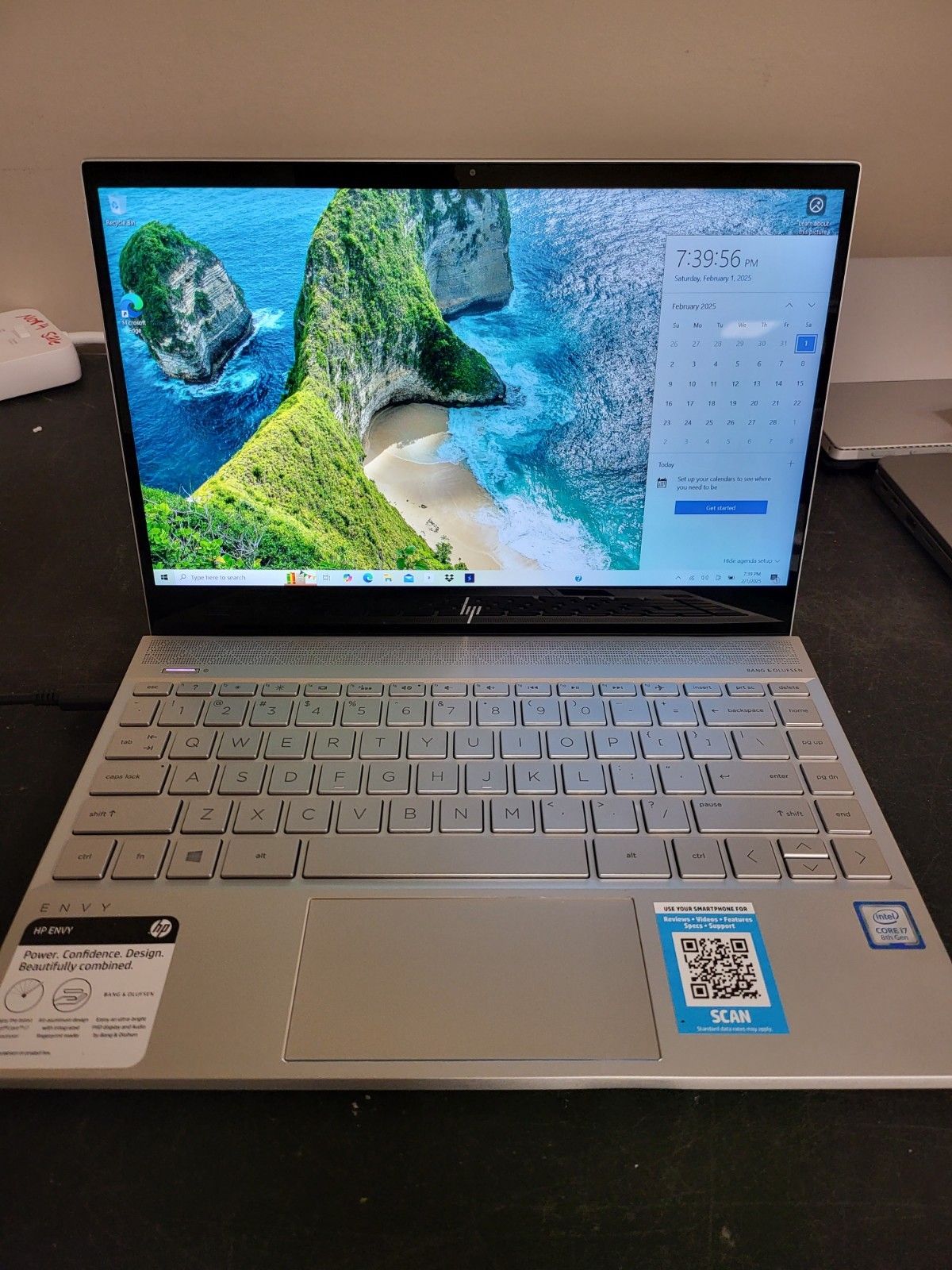 Hp Envy Laptop 13-ah0010nr — Touchscreen I7/8gb/256gb-U3