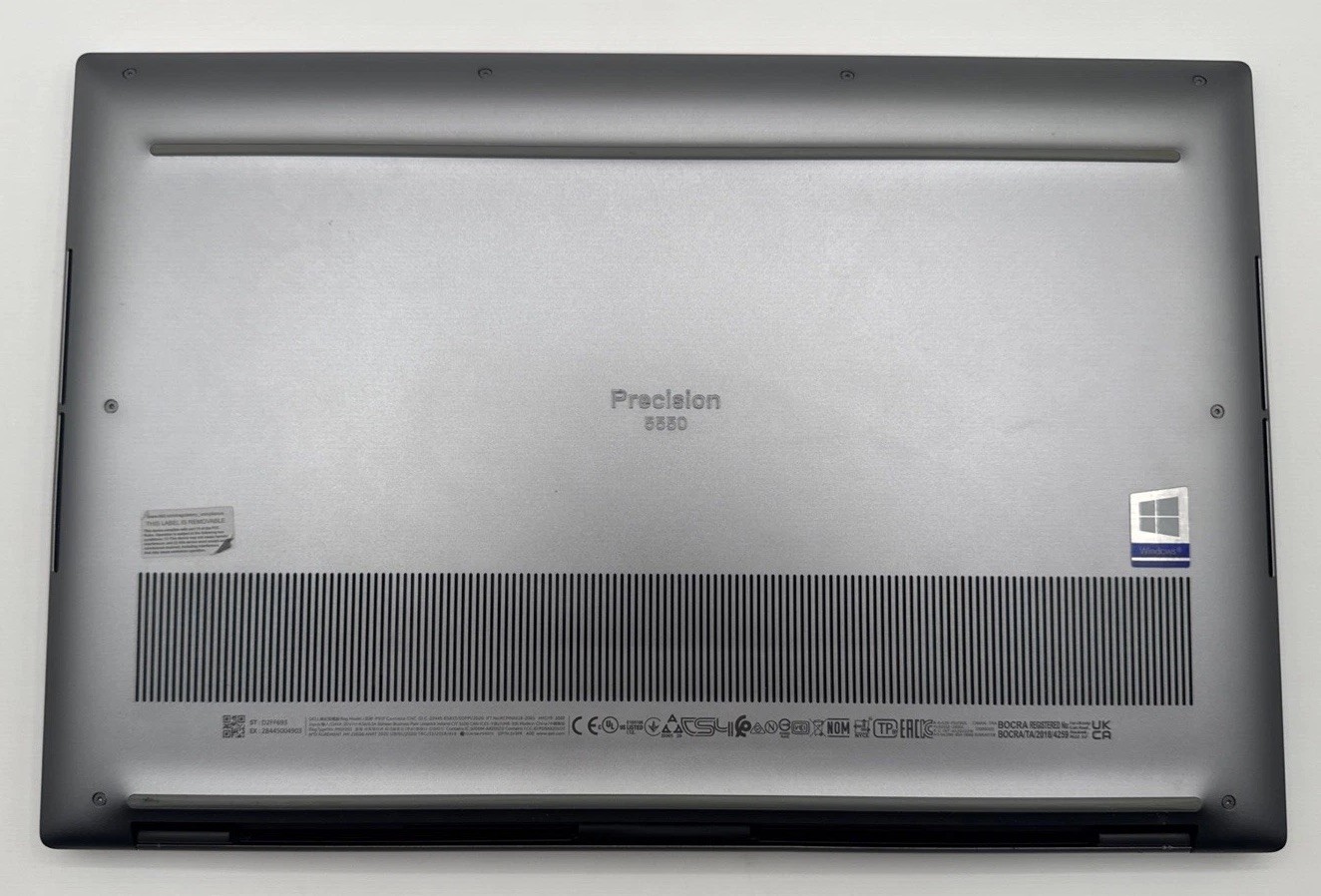 Dell Precision 5550 15.6” Xeon W-10855M 32GB 512GB Quadro T2000 READ