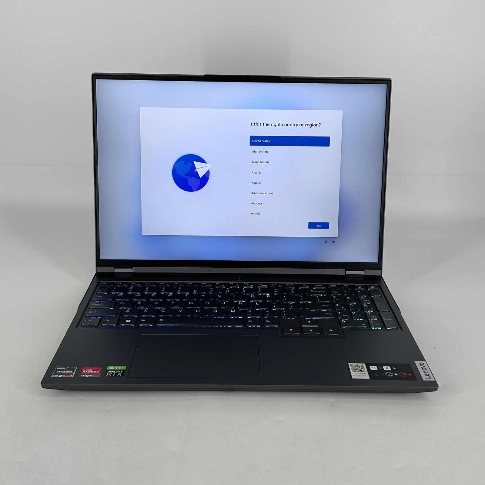 Lenovo Legion 5 Pro 16 165Hz QHD+ Ryzen 7 6800H 32GB 1TB RTX 3070 Ti FRAME SPLIT