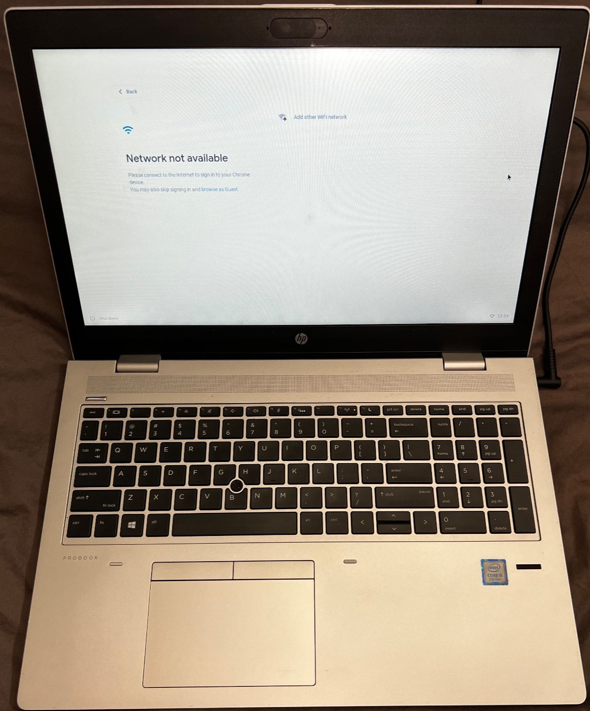 HP ProBook 650 G4 Notebook PC – i5-8250U – 4GB RAM – 500GB SATA – Chrome OS Flex
