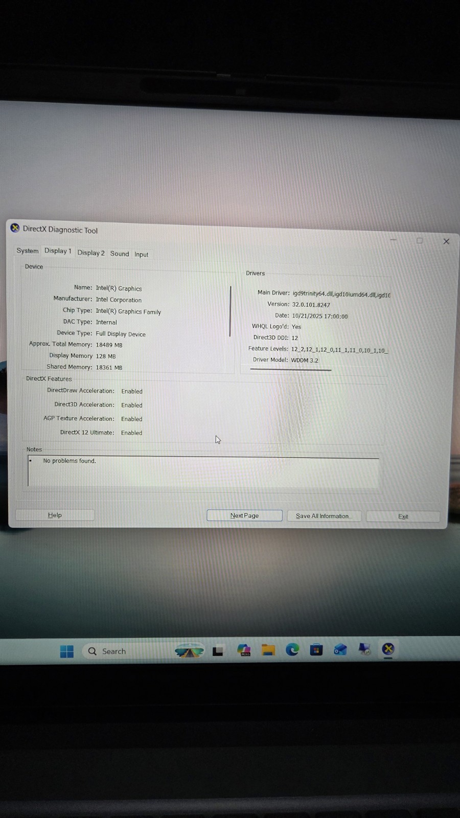 Dell Pro Max 16 Plus MB16250 Nvidia RTX PRO 1000-Ultra 7- 2TB Nvme- 32GB RAM