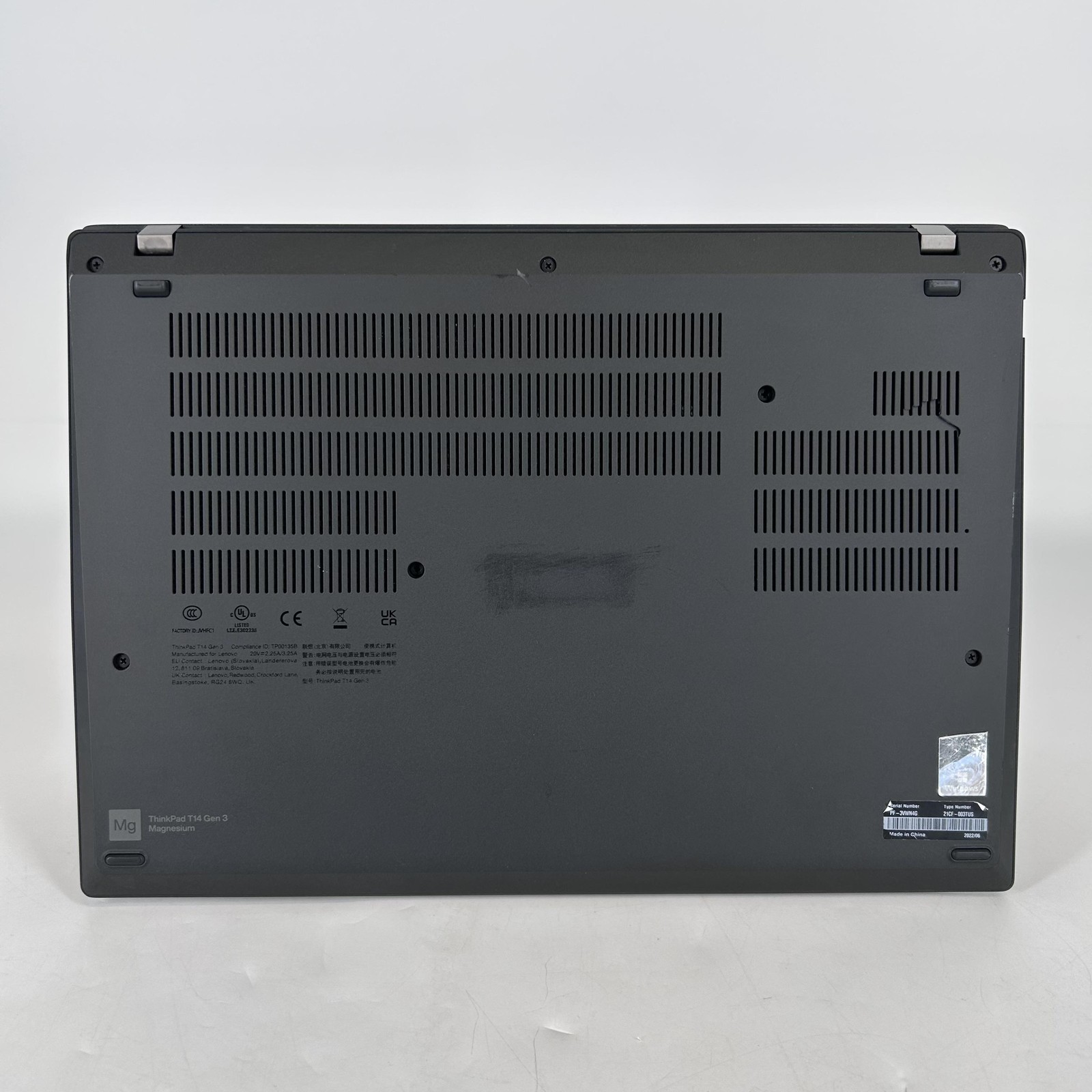 Lenovo ThinkPad T14 Gen 3 FHD+ TOUCH 2.7 GHz Ryzen 7 PRO 6850U 16GB 1TB SSD Good