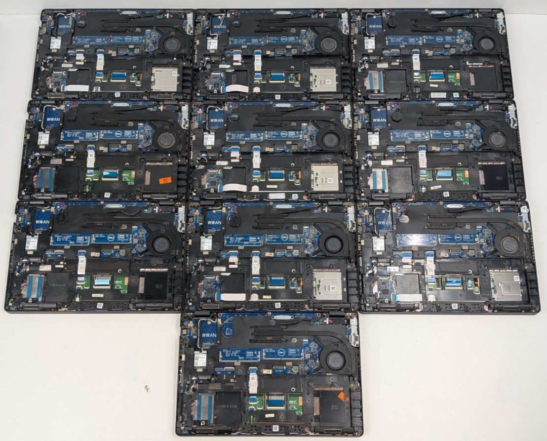 Lot of 10 – Dell Latitude 5400 Quad Core i5 8th Gen **For Parts or Repair**
