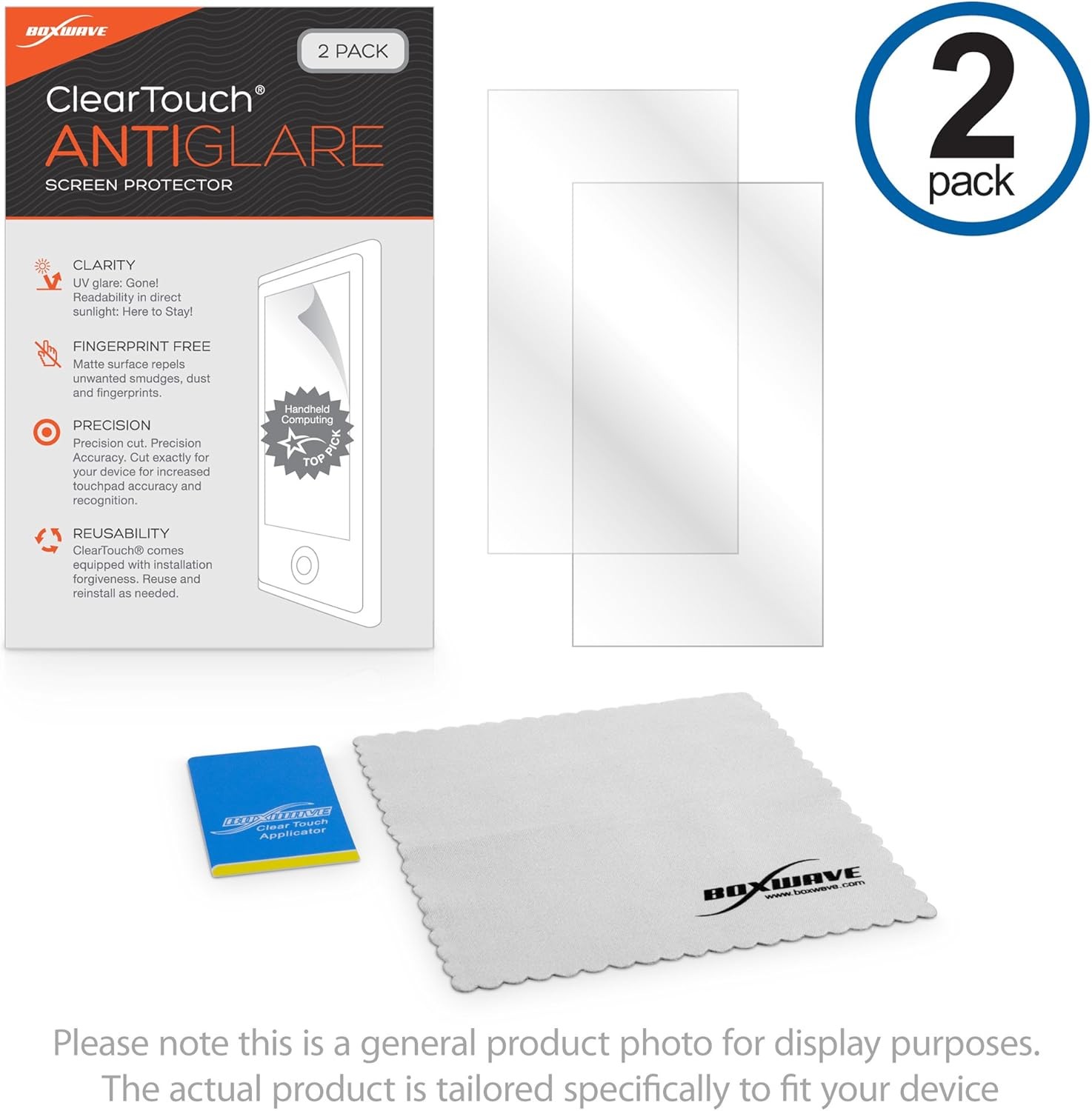 KOOSMILE P8 Mini Laptop (8 in) – ClearTouch Anti-Glare Screen Protector (2-Pack)