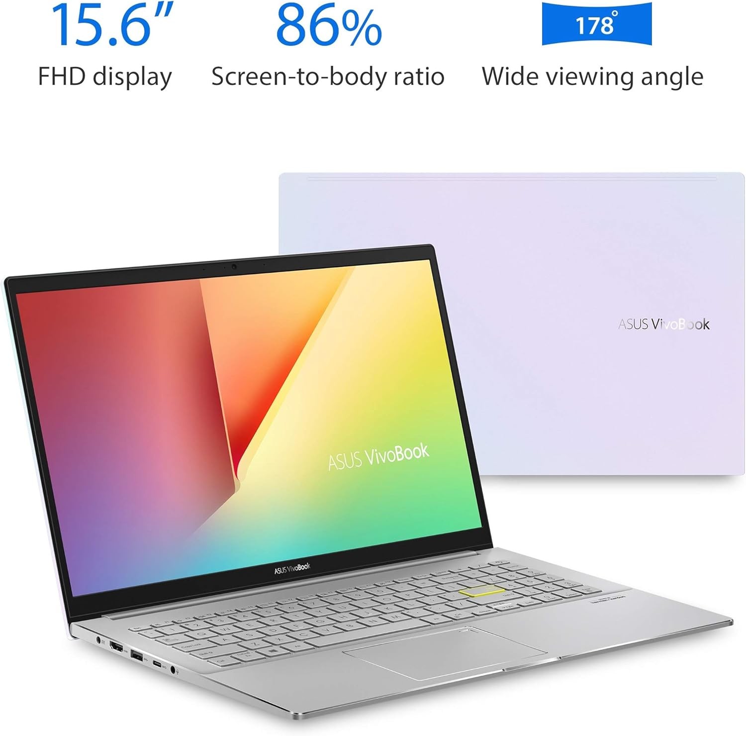 Vivobook S15 S533 – FHD – i5-10210U – 8GB – 512GB SSD – Dreamy White