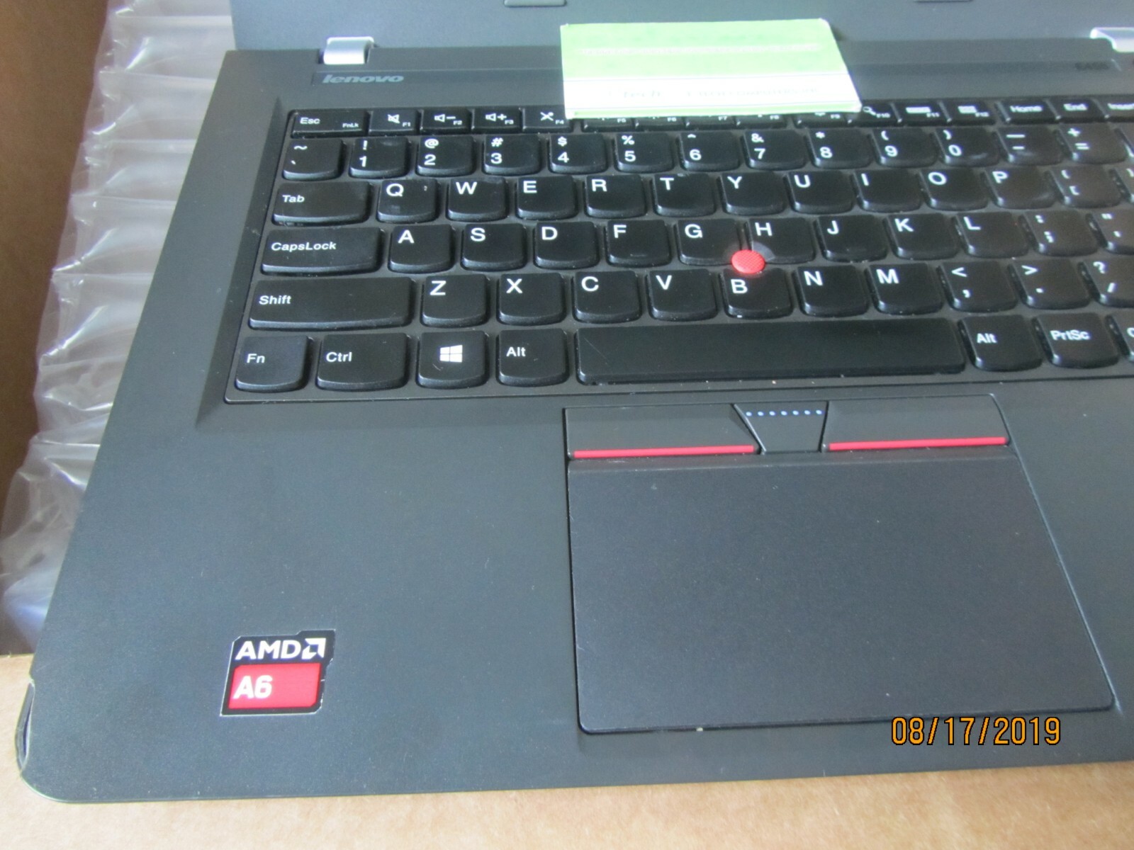 20DE001PUS ThinkPad E455 AMD A6-7000 4GB RAM 500GB HD 14.0″ HD Win7 Pro Win10