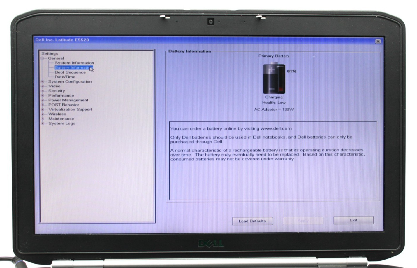 Dell Latitude E5520 i5-2520M@2.5GHz 8GB DDR3 240GB SATA SSD NO OS *USED/TESTED*