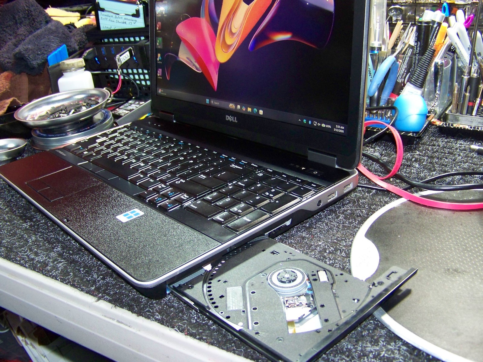 Dell E6540_Windows 11💥New250 SSD💻i7 QUAD/AMD💻BACKLIT_DVD+Webcam💻Office 2024