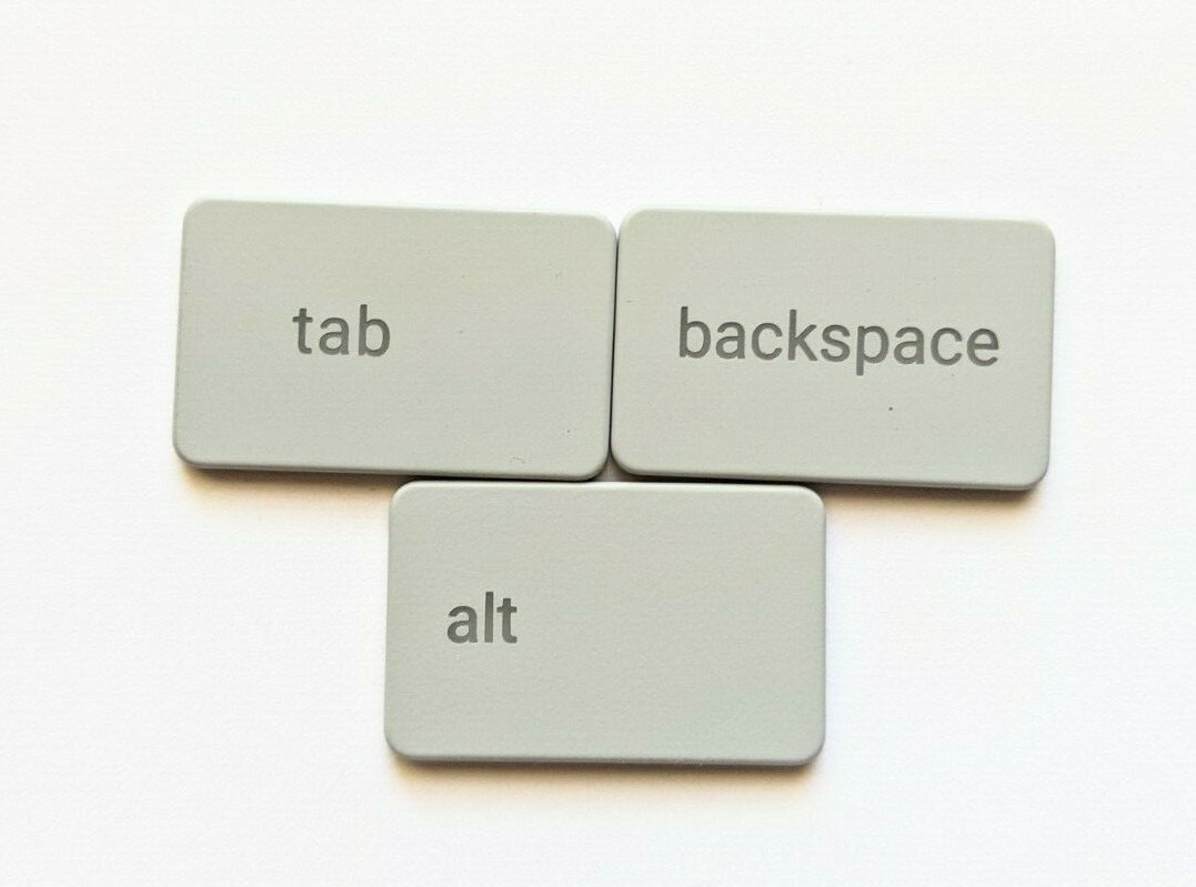 Google Pixelbook Parts for Repair Keyboard Alt-L, Tab or Backspace Key Cap Works