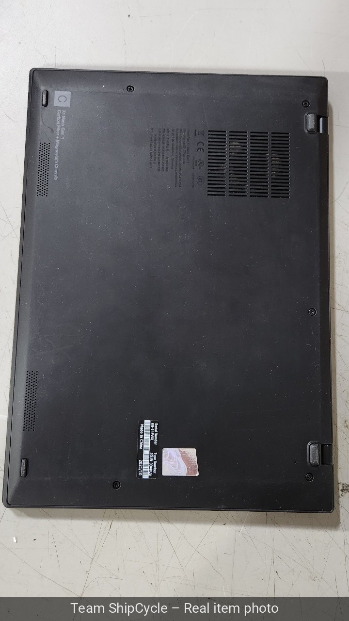 Lenovo ThinkPad X1 Nano Gen 1 2K 14 Laptop i71160G7 16GB RAM 256GB NVMe G2U