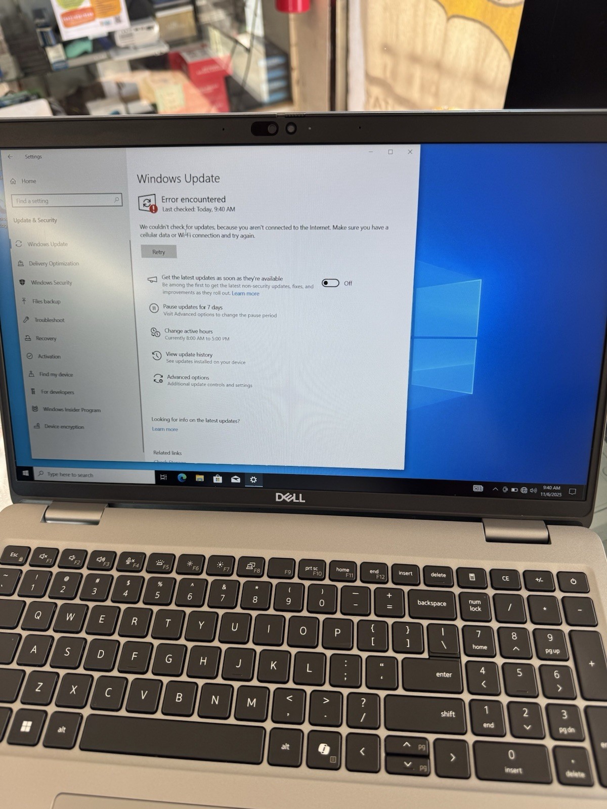 OEM Dell Latitude 5410 5411 Palmrest with Touchpad & Keyboard – 3JGVT