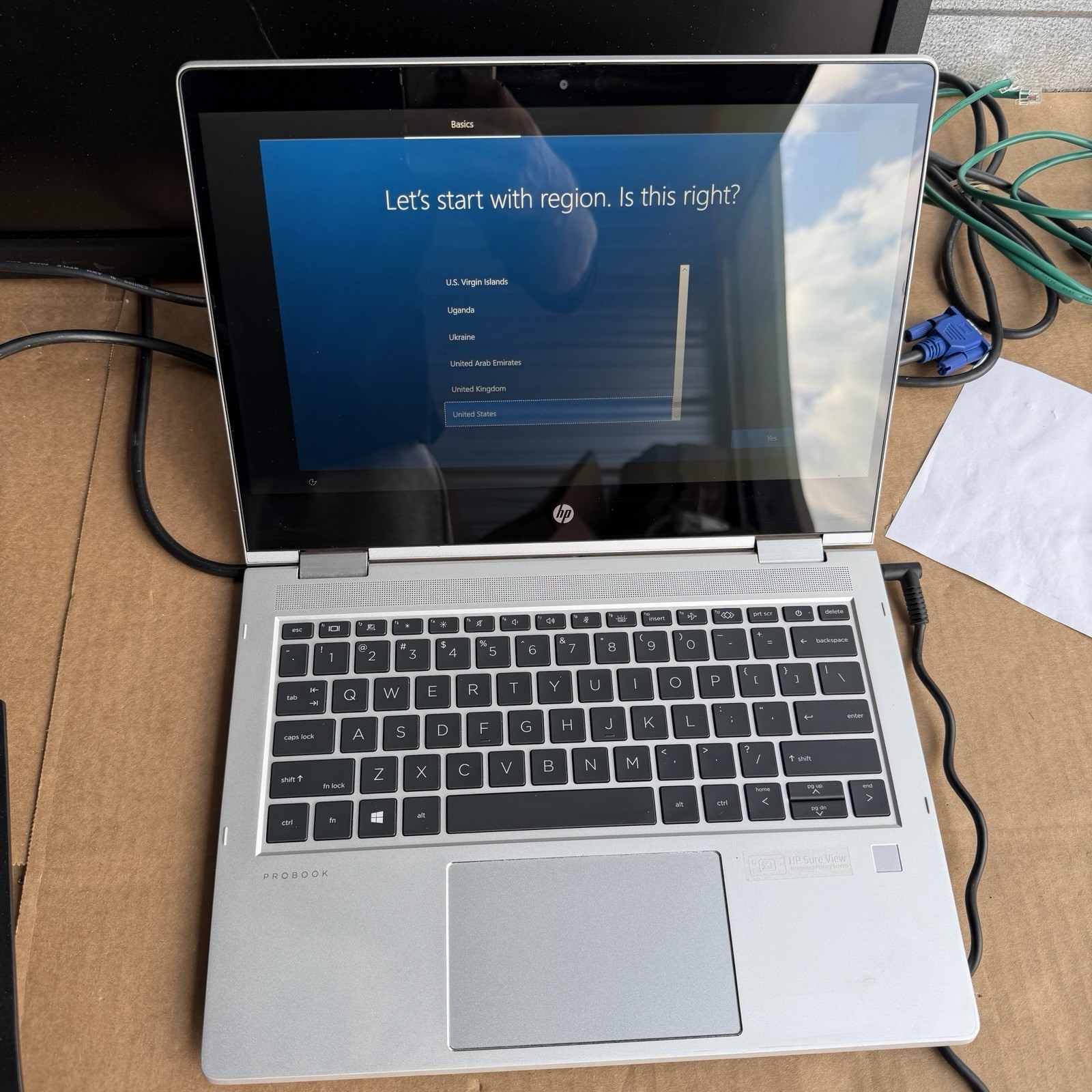 HP ProBook x360 435 G7 13.3” FHD Touch Ryzen 7 PRO 4750U 16GB 512GB Win10 Pro