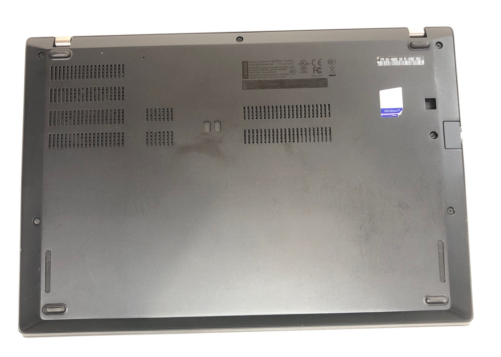 Lenovo Thinkpad T480s, Intel Core i7-8650U @1.90 GHz, 16GB RAM 450 GB SSD, W11