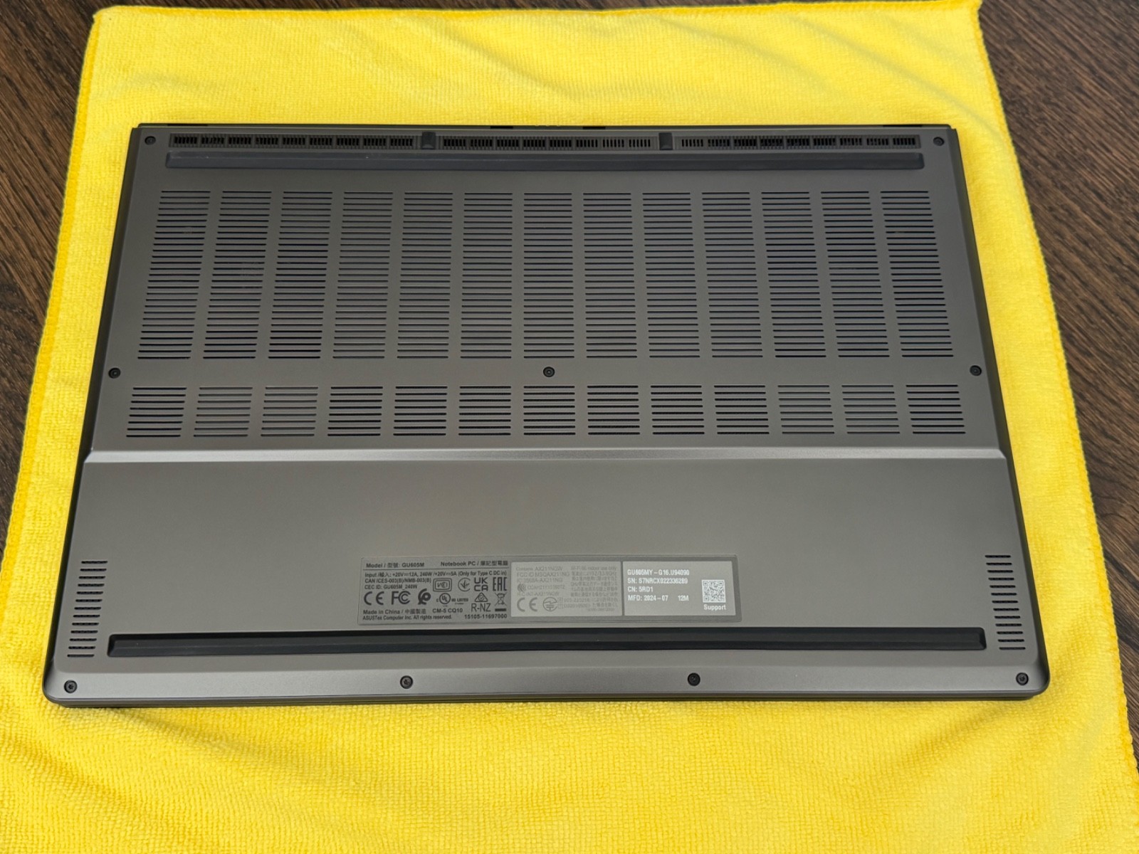 ASUS ROG Zephyrus G16 GU605MY 16″ Core Ultra 9 185H 32GB RAM 2TB SSD RTX 4090
